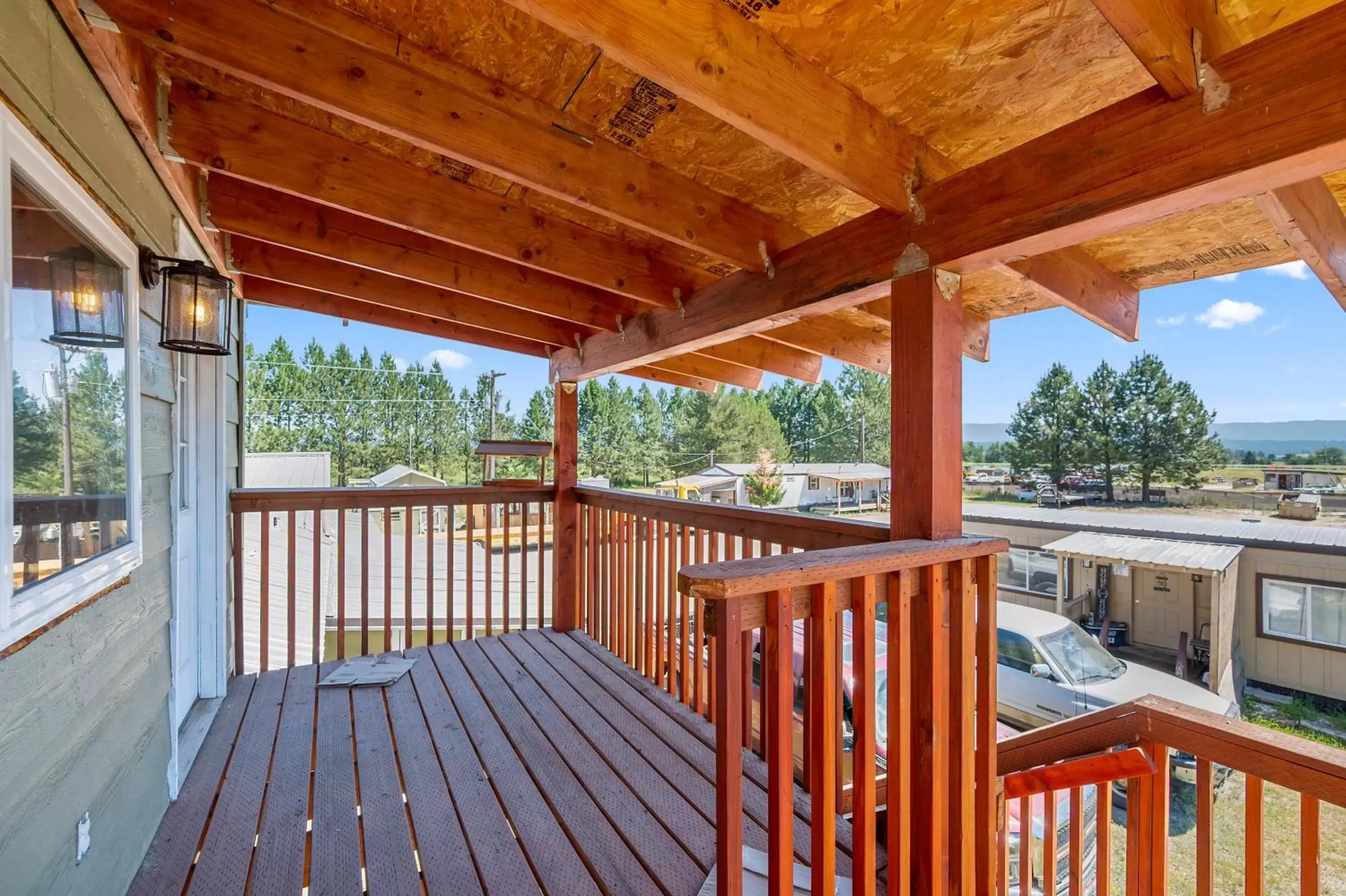 Balcony/Terrace in Birch Glen Lodge