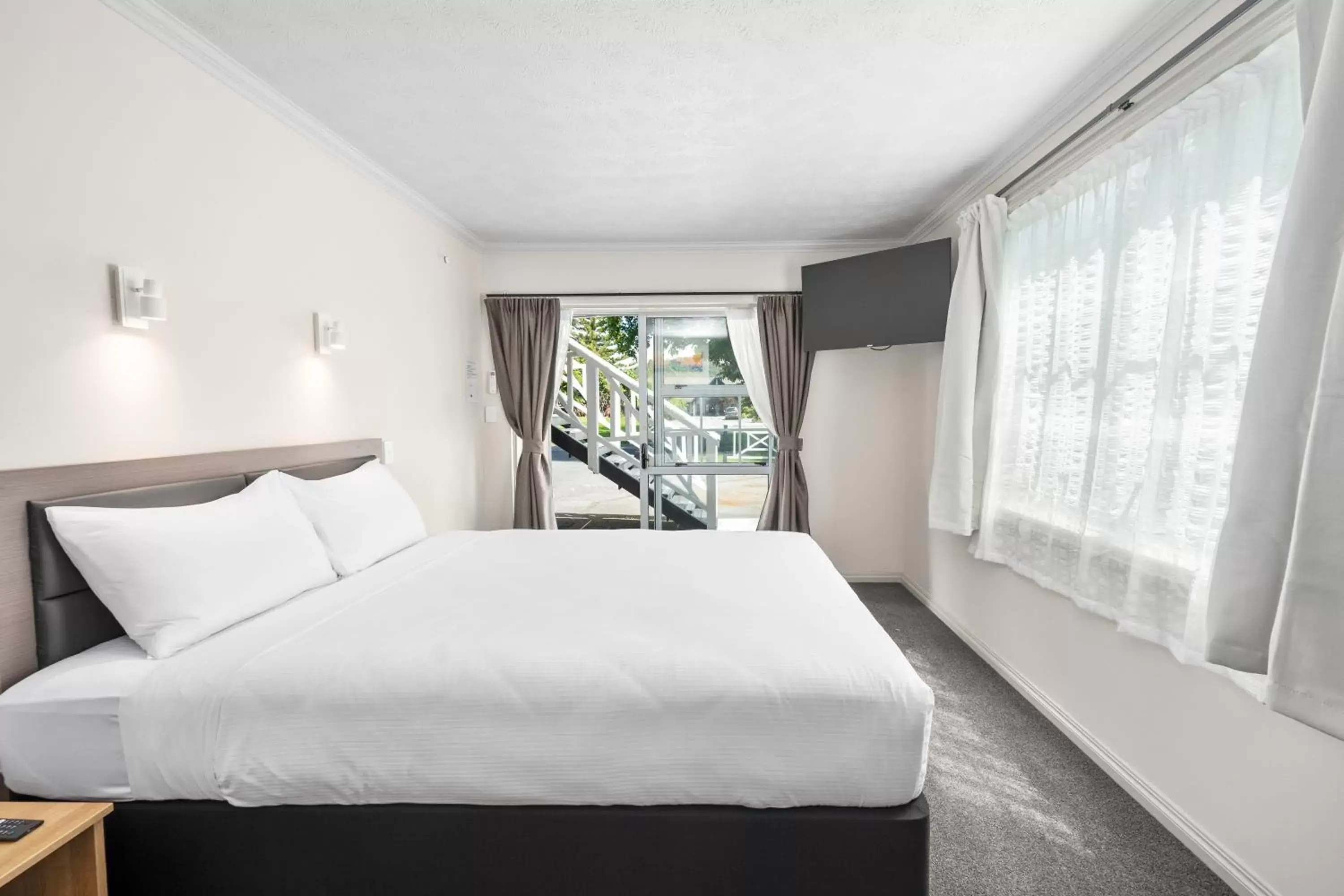 Bedroom, Bed in Ashleigh Court Motel