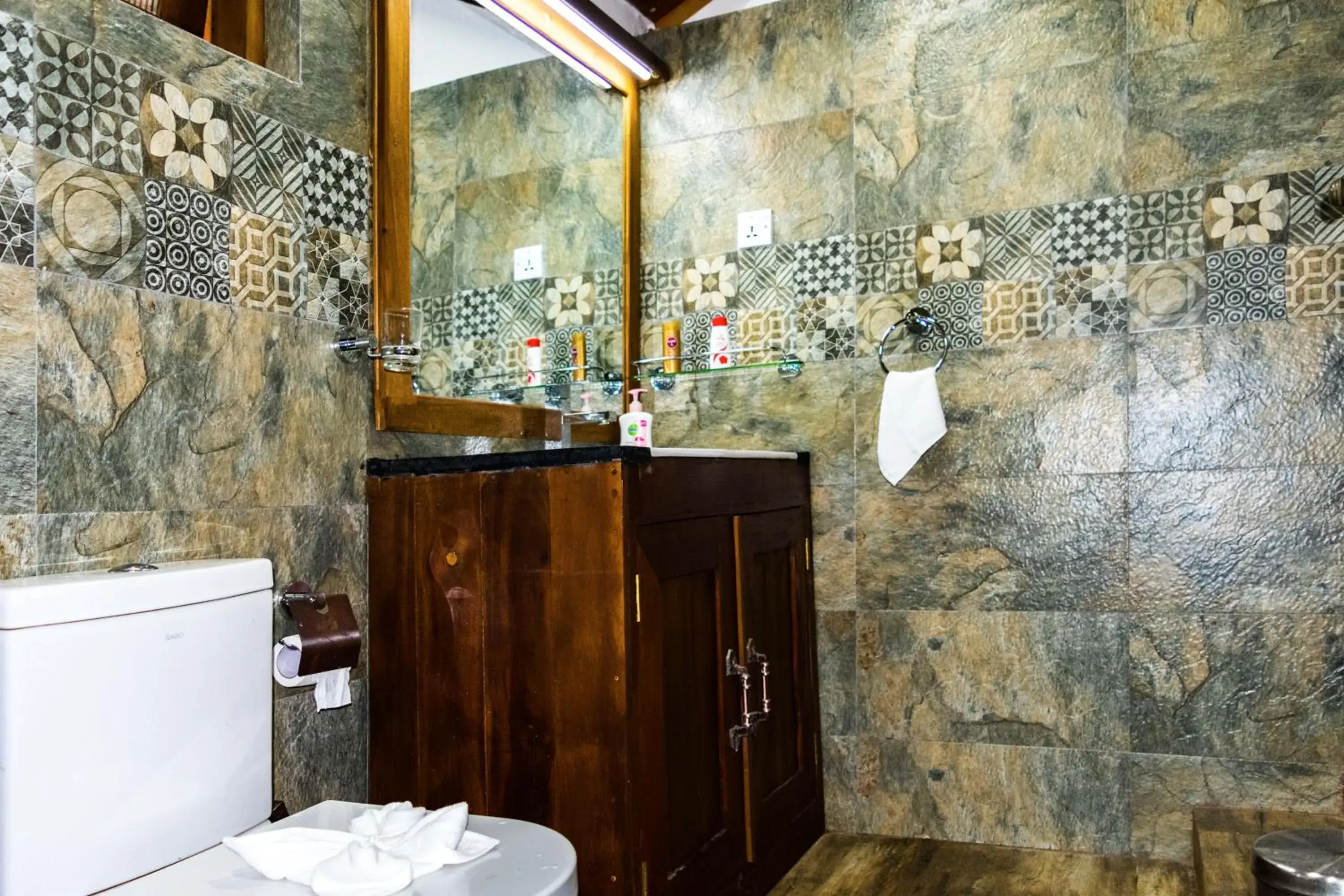 Bathroom in Kandy Cabana