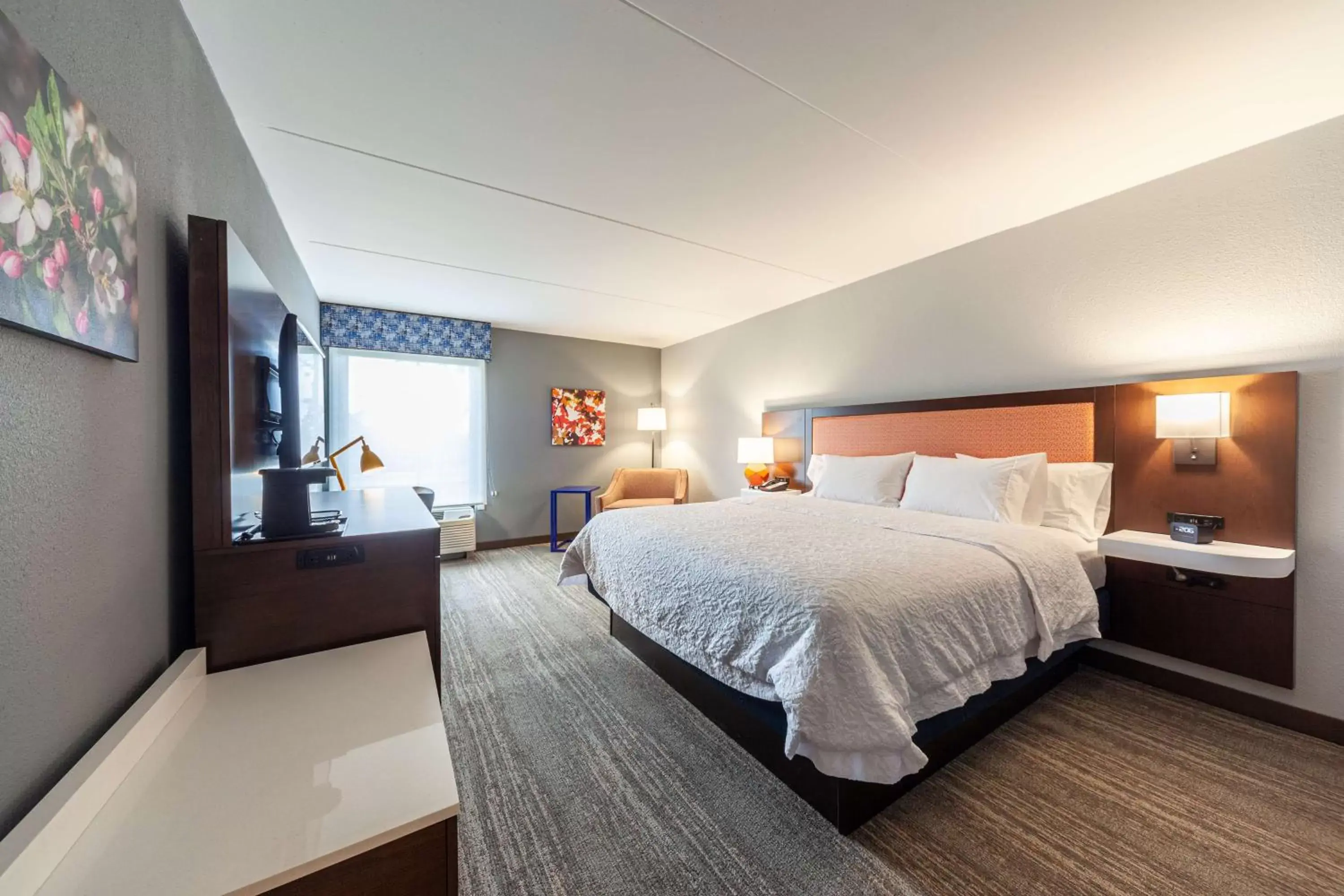 Bed in Hampton Inn Winchester Bed in Hampton Inn Winchester