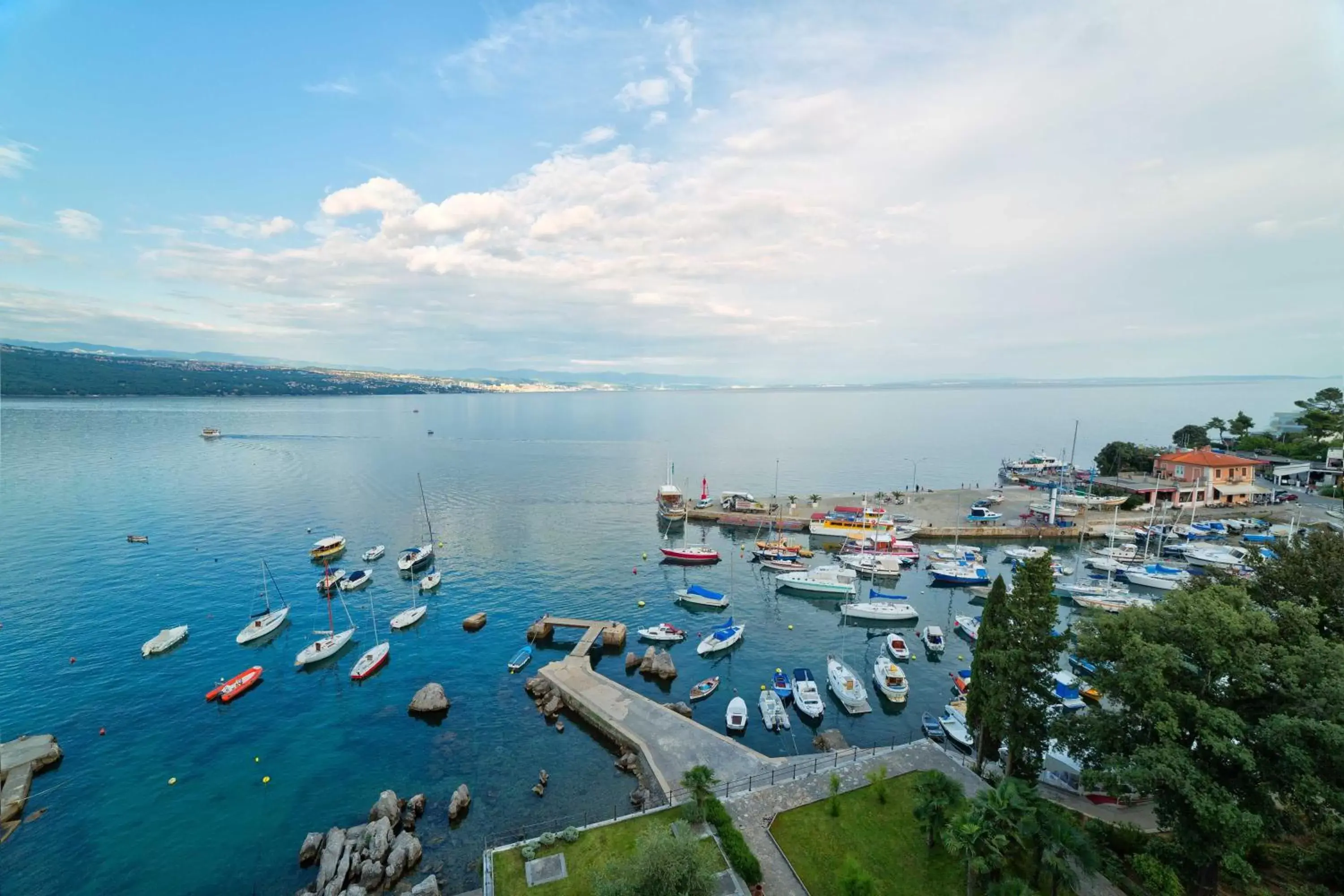 View (from property/room), Bird's-eye View in Amadria Park Grand Hotel 4 Opatijska Cvijeta