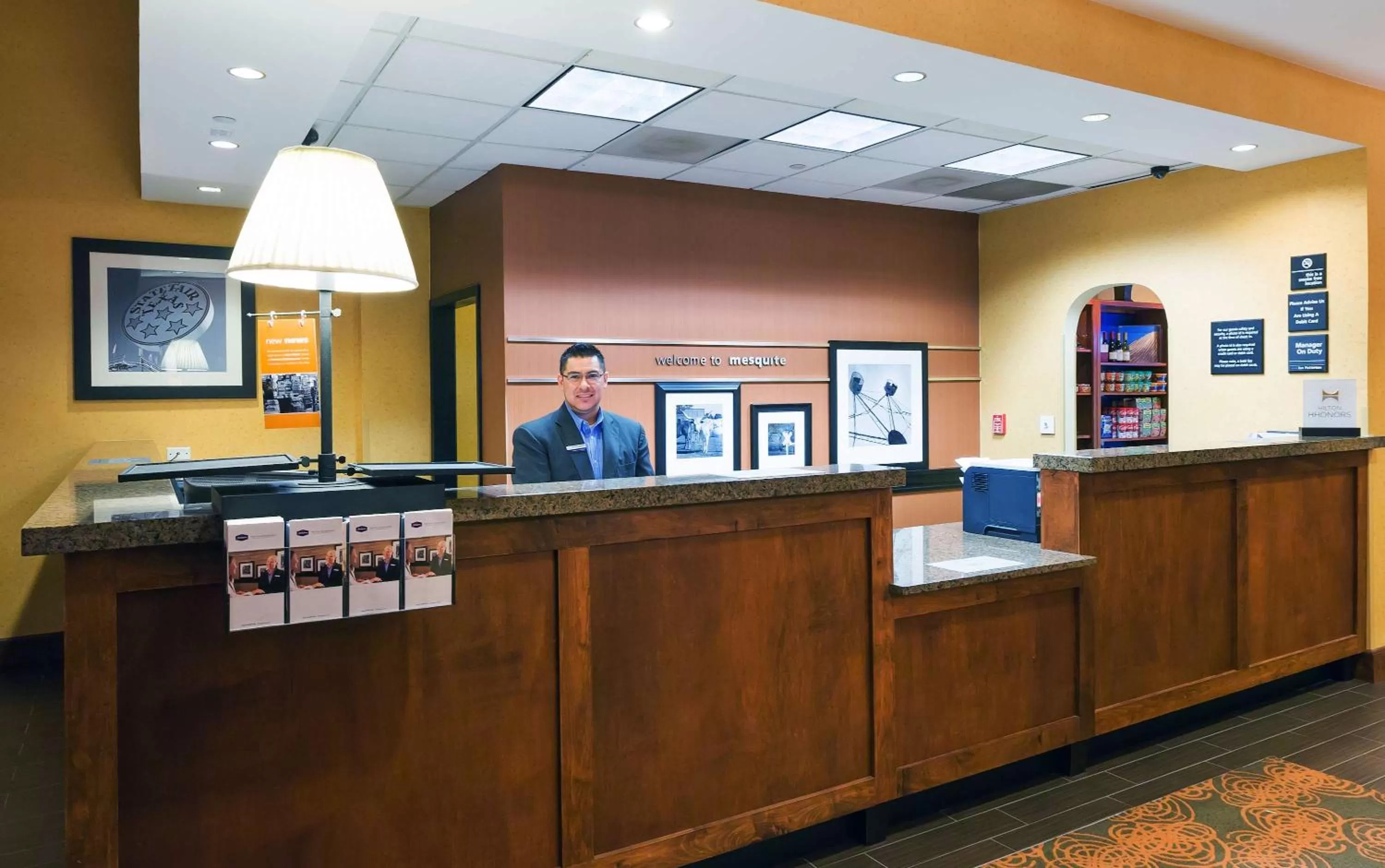 Lobby or reception in Hampton Inn & Suites Dallas-Mesquite