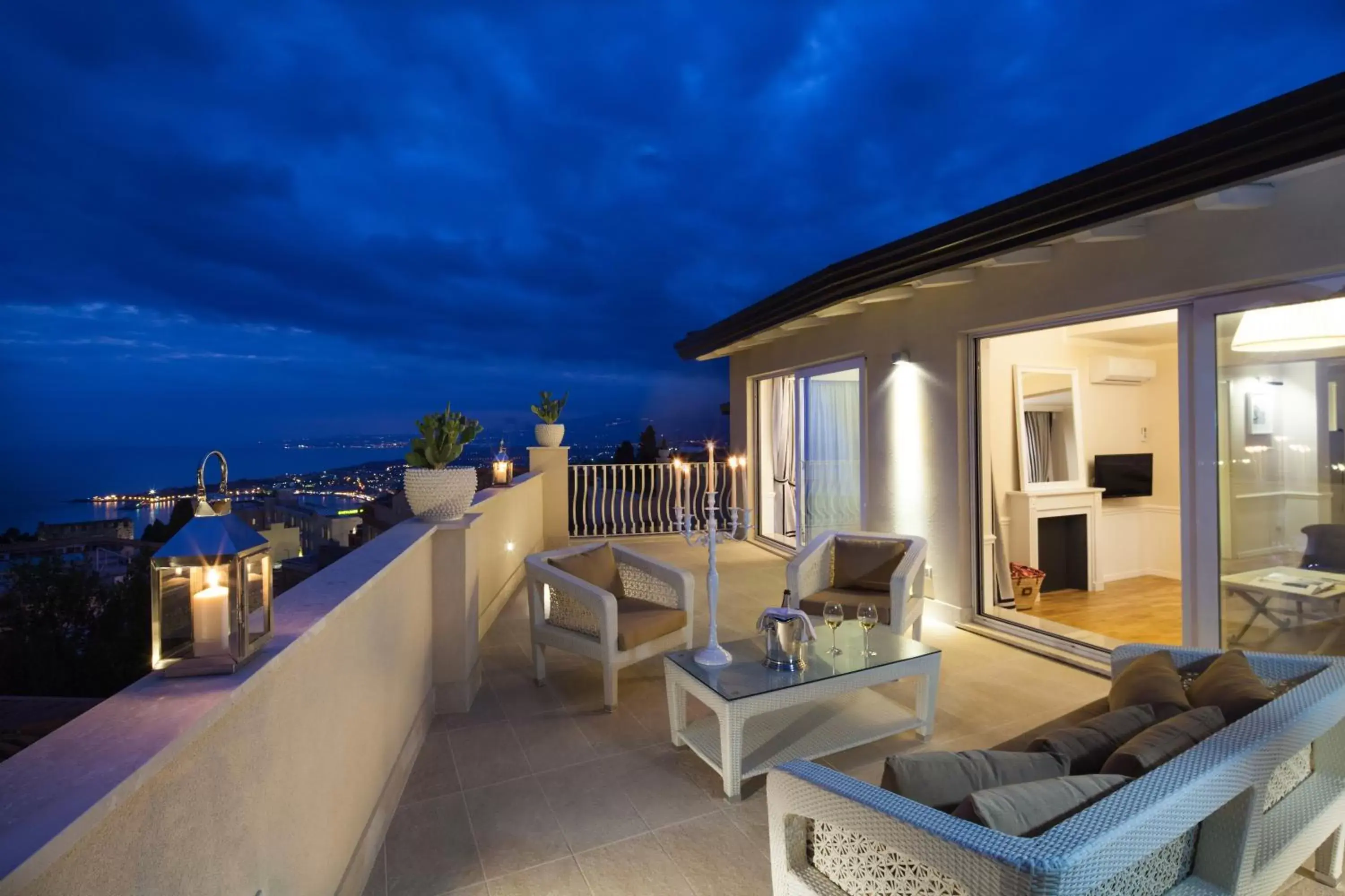 Balcony/Terrace in La Malandrina