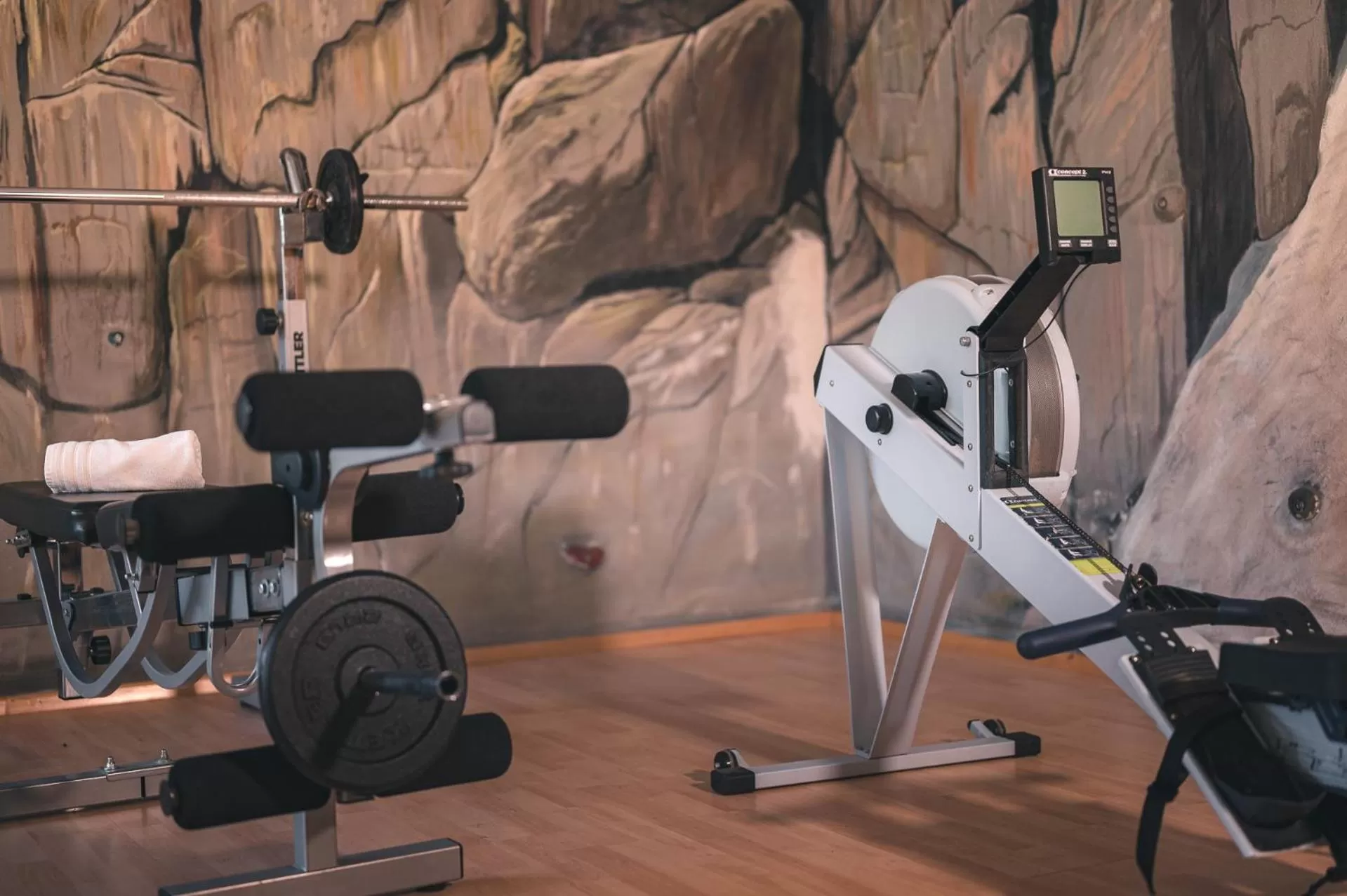 Fitness centre/facilities in Hotel Schartner