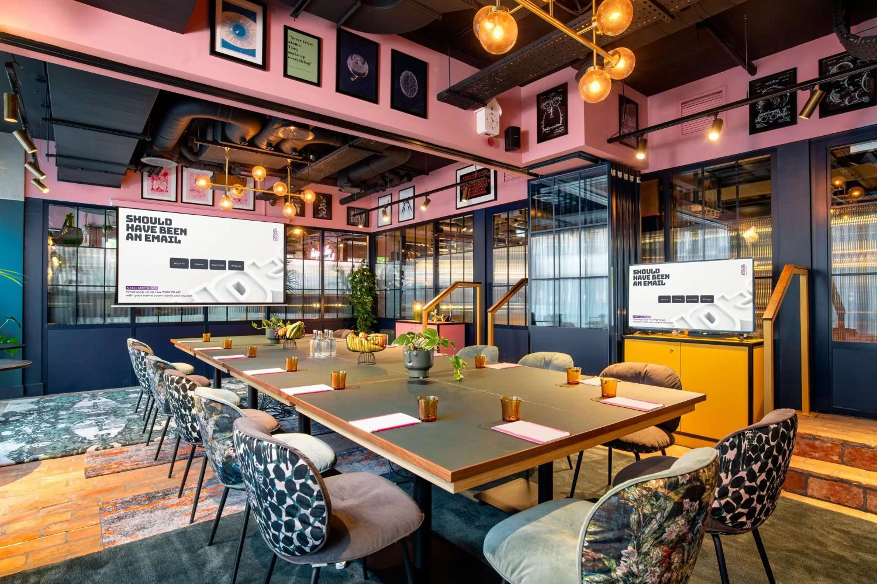 Meeting/conference room in YOTEL Manchester Deansgate