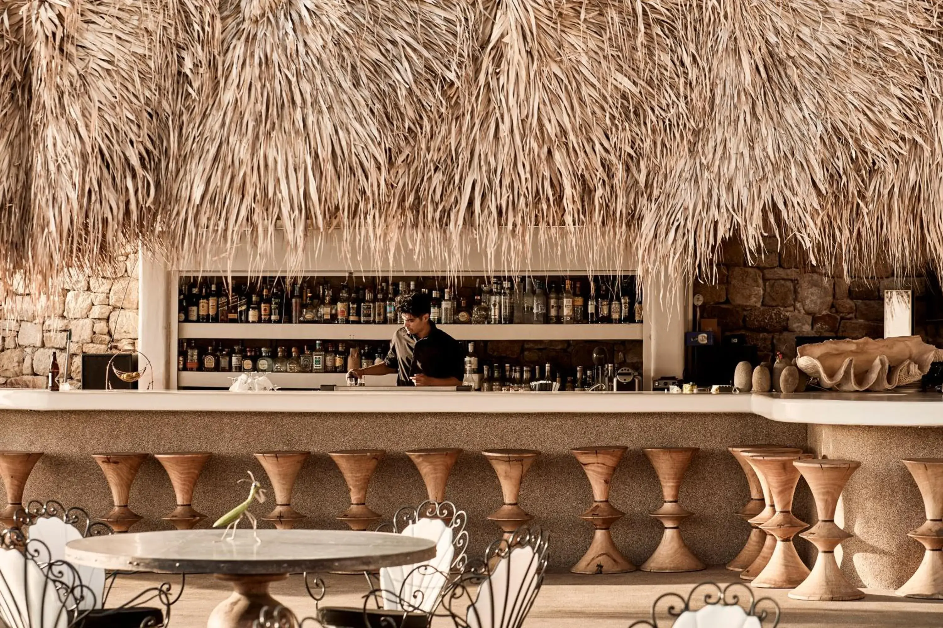 Lounge or bar in Myconian Villa Collection - Preferred Hotels & Resorts Lounge or bar in Myconian Villa Collection - Preferred Hotels & Resorts