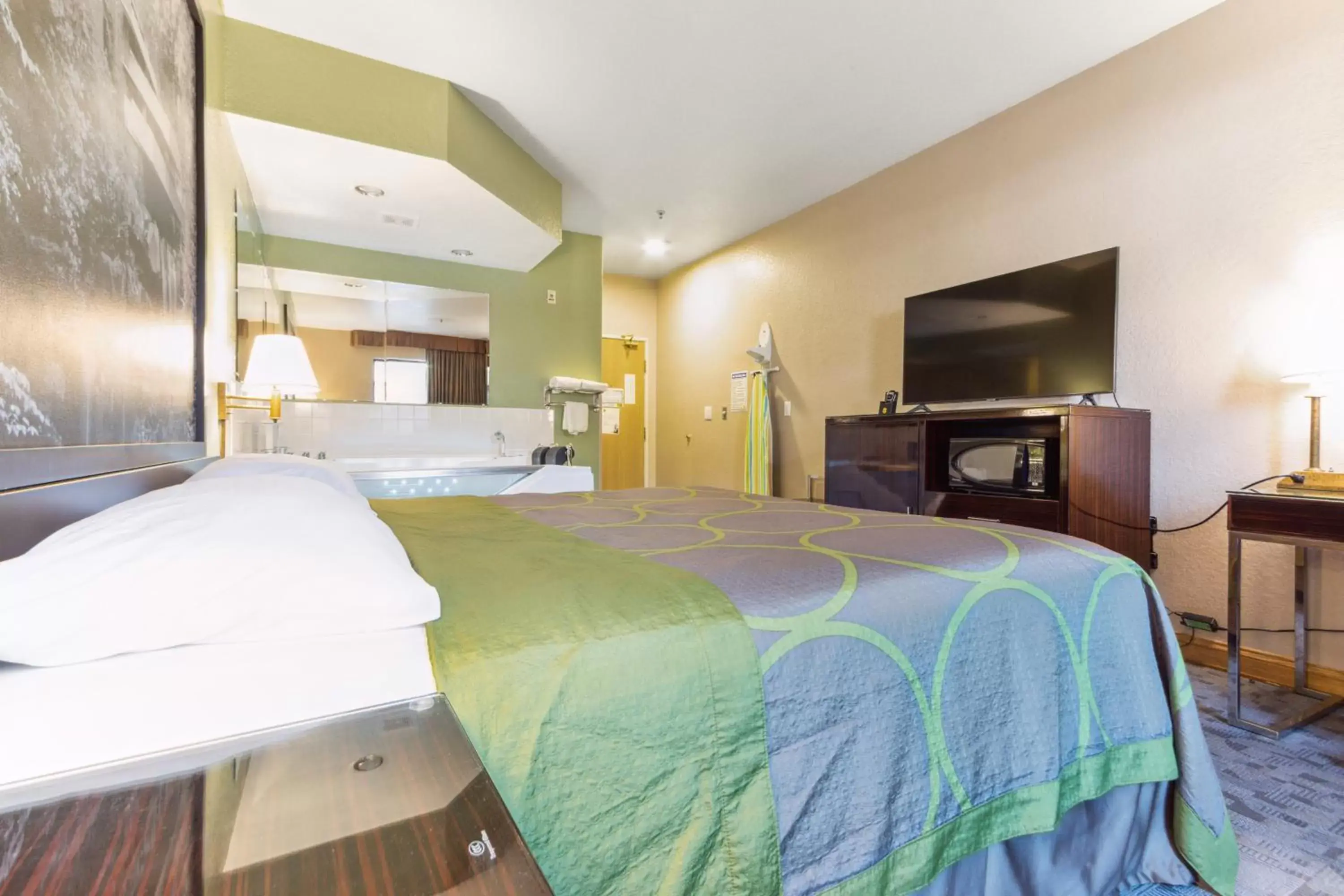 Bed in Super 8 by Wyndham Uniontown