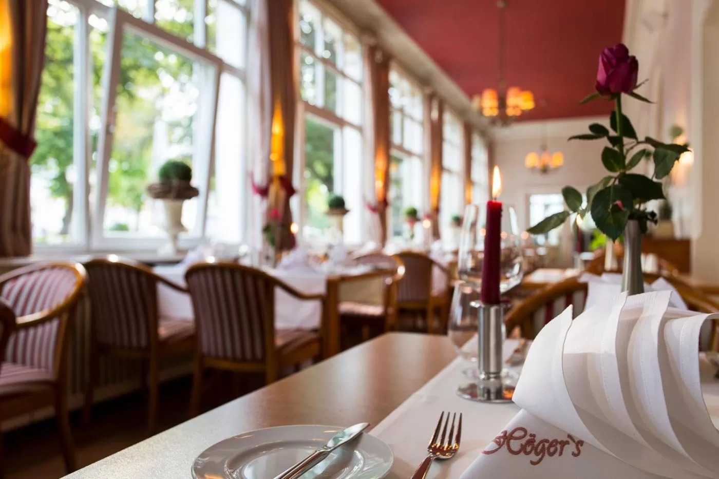 Restaurant/places to eat in Höger's Hotel & Restaurant