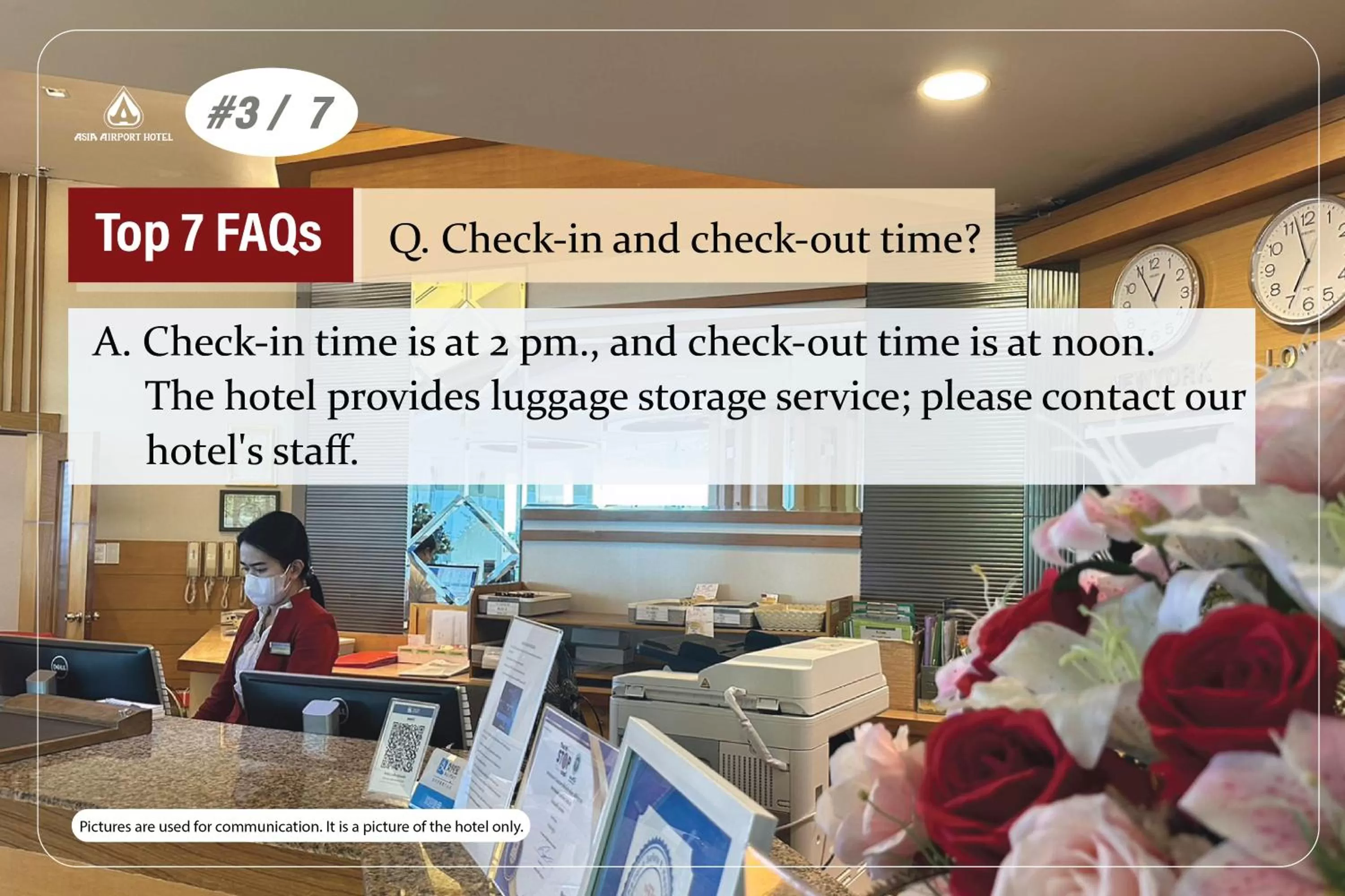 Text overlay in Asia Airport Hotel