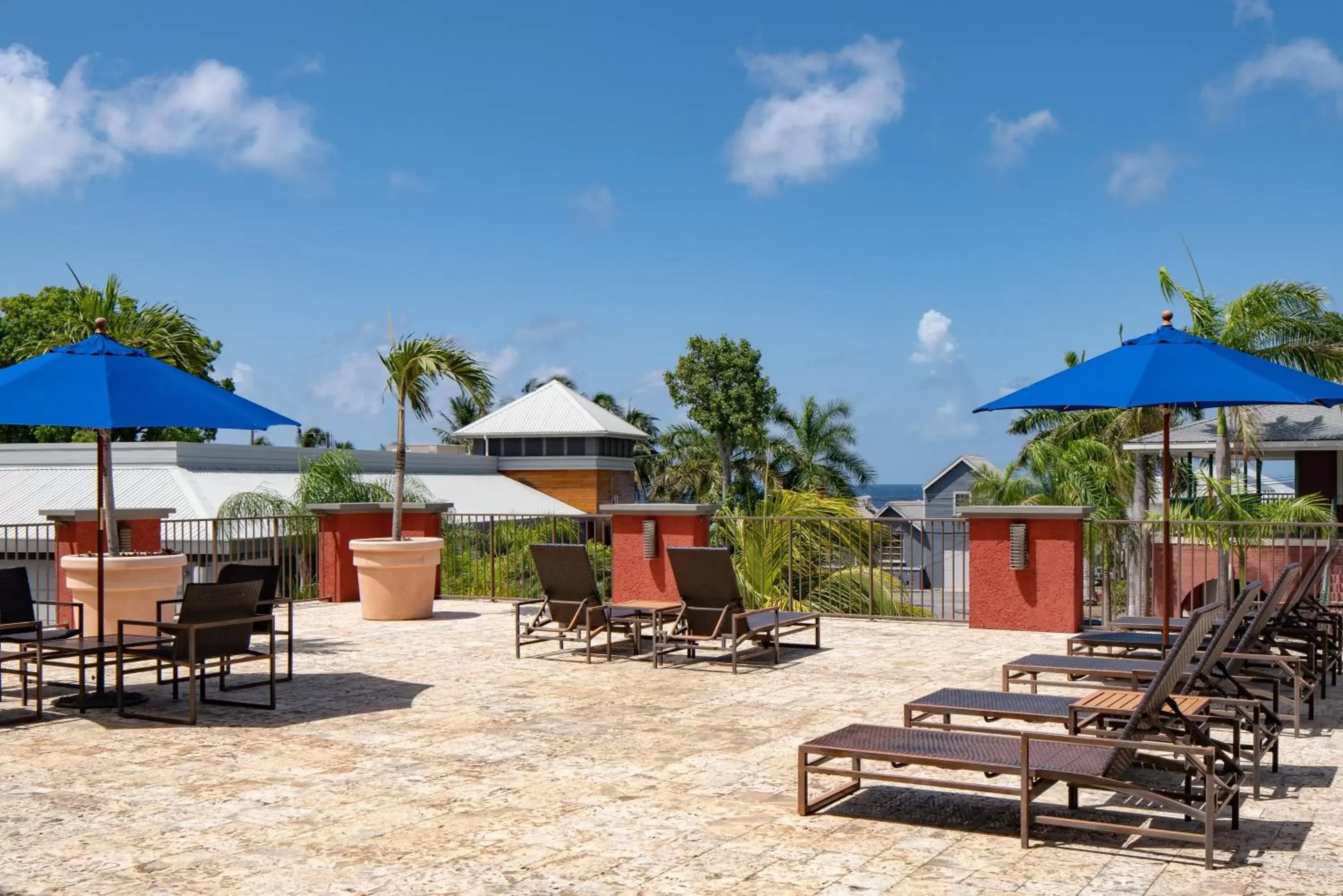 Patio in Courtyard by Marriott Bridgetown, Barbados