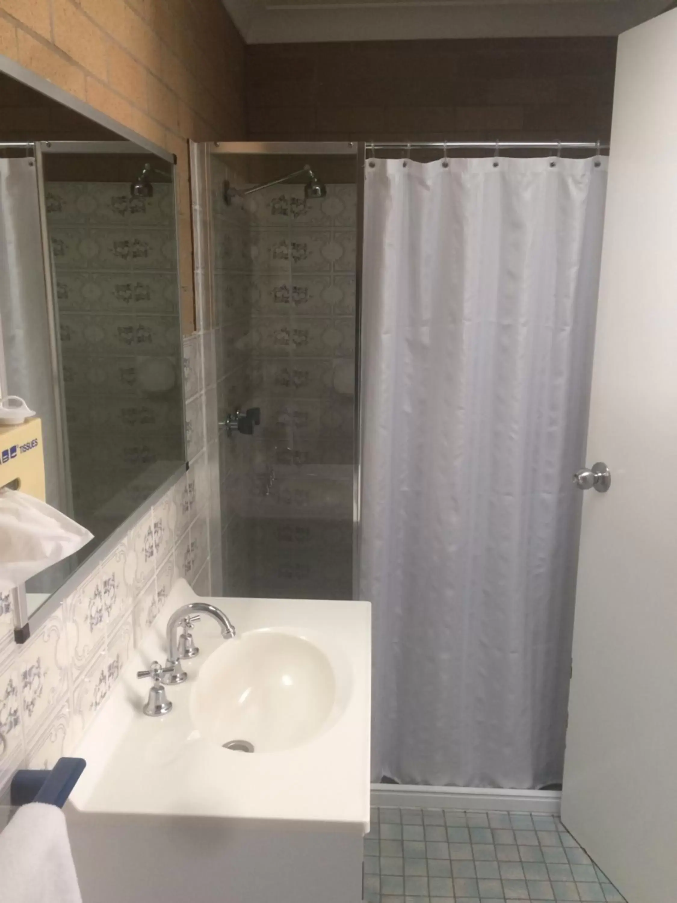 Shower, Bathroom in Alexander Motor Inn