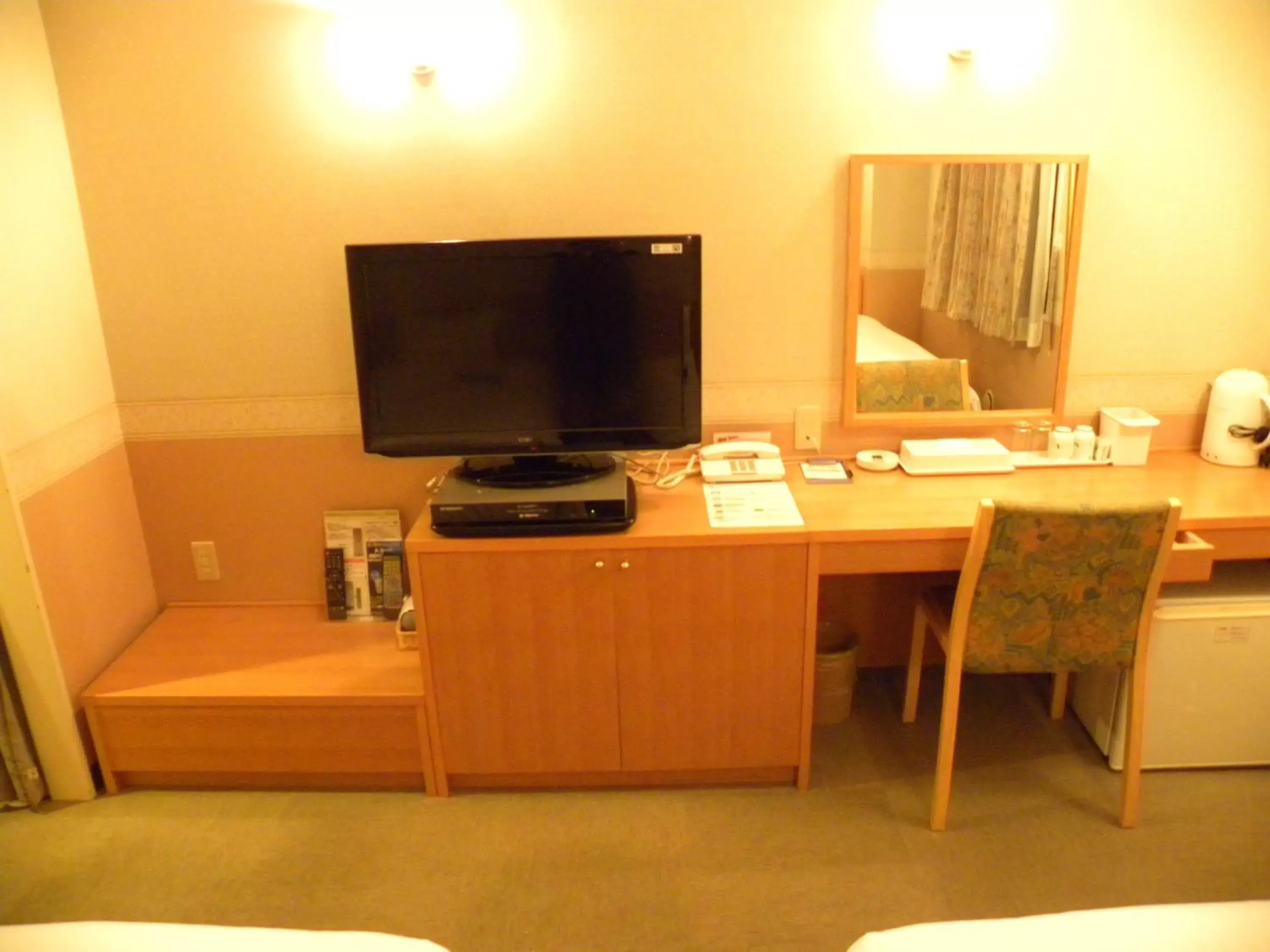 Photo of the whole room, TV/Entertainment Center in Hotel Benex Yonezawa