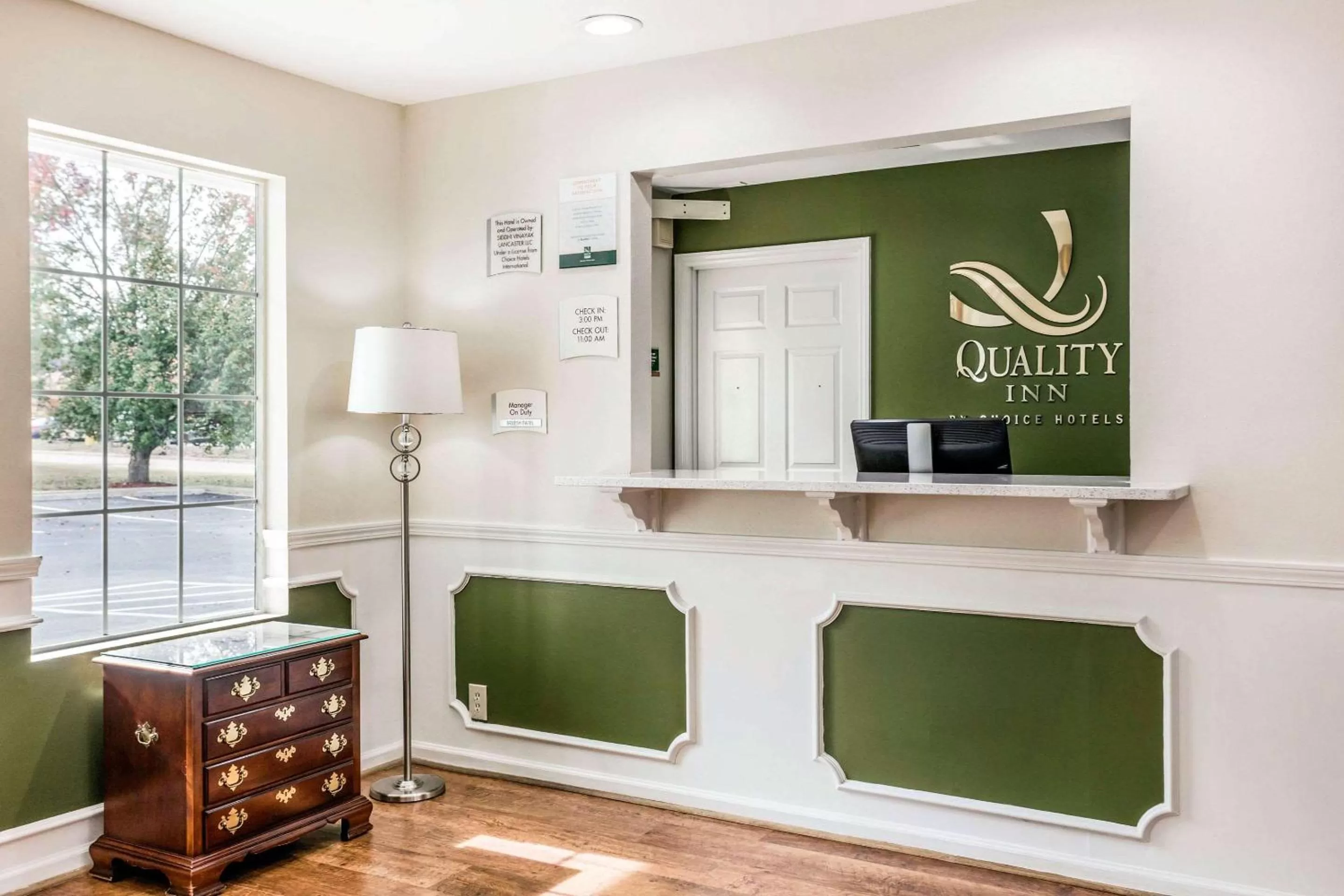 Lobby or reception in Quality Inn Lancaster