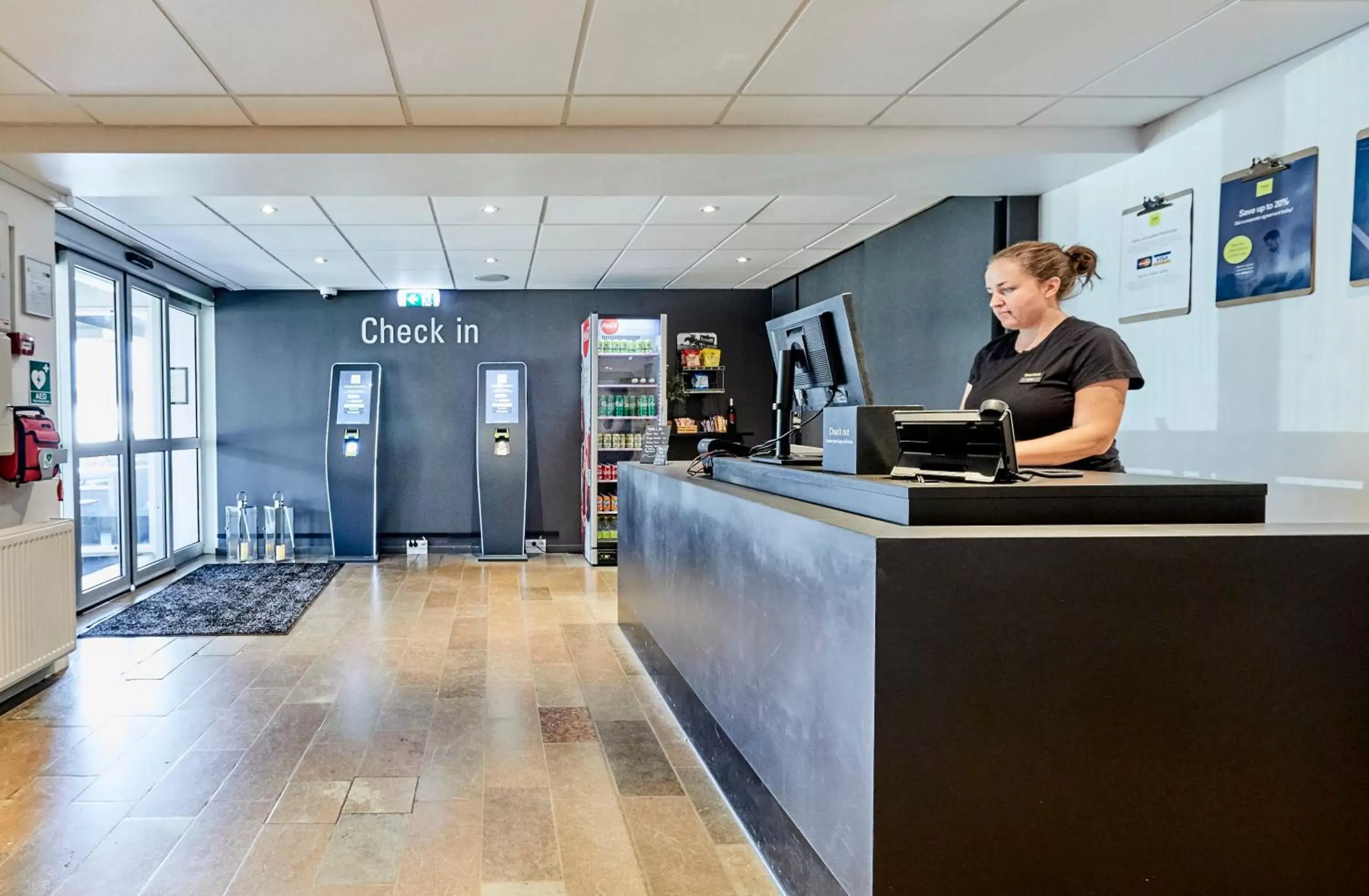 Staff, Lobby/Reception in Zleep Hotel Aarhus Viby