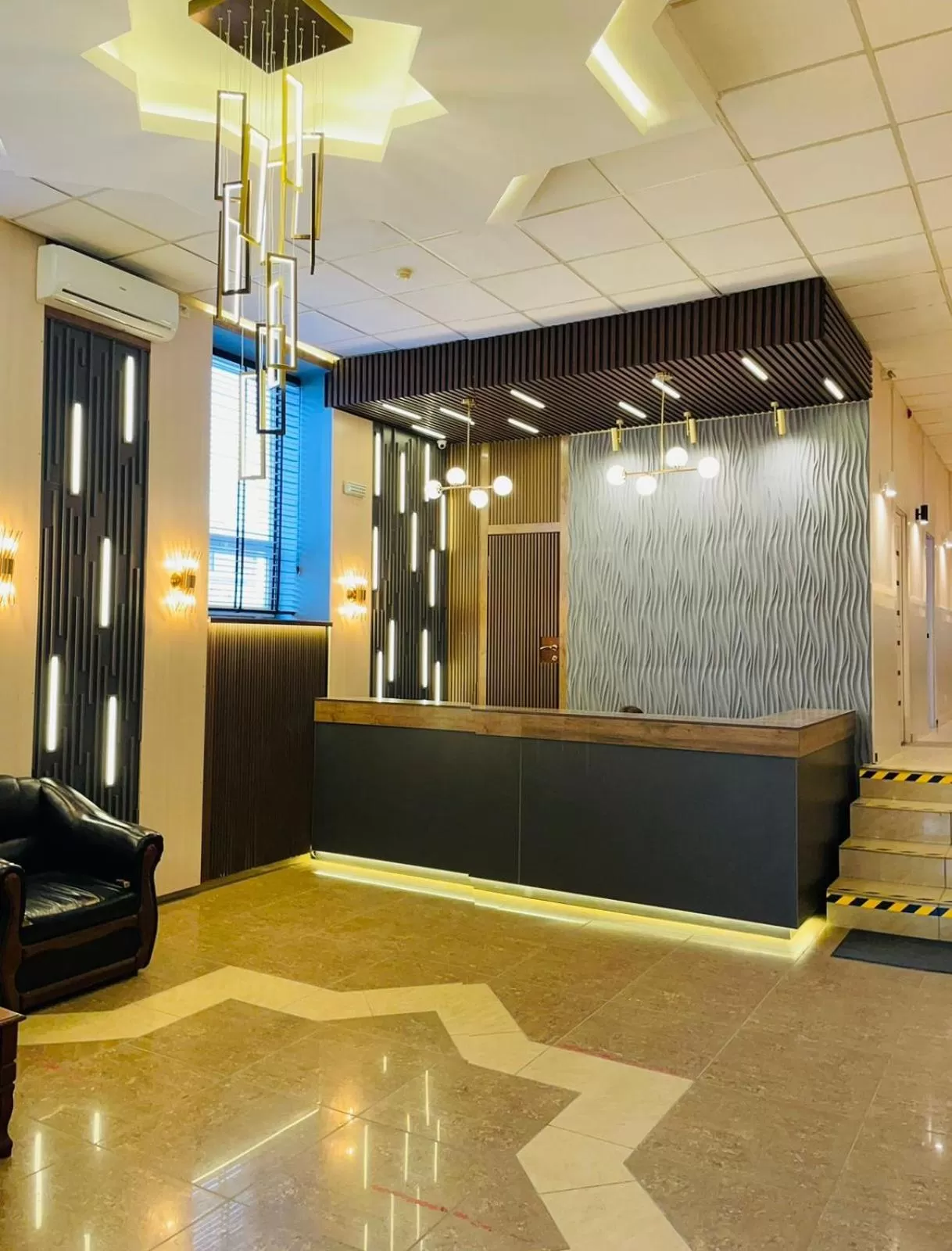 Lobby or reception in Tengri Hotel