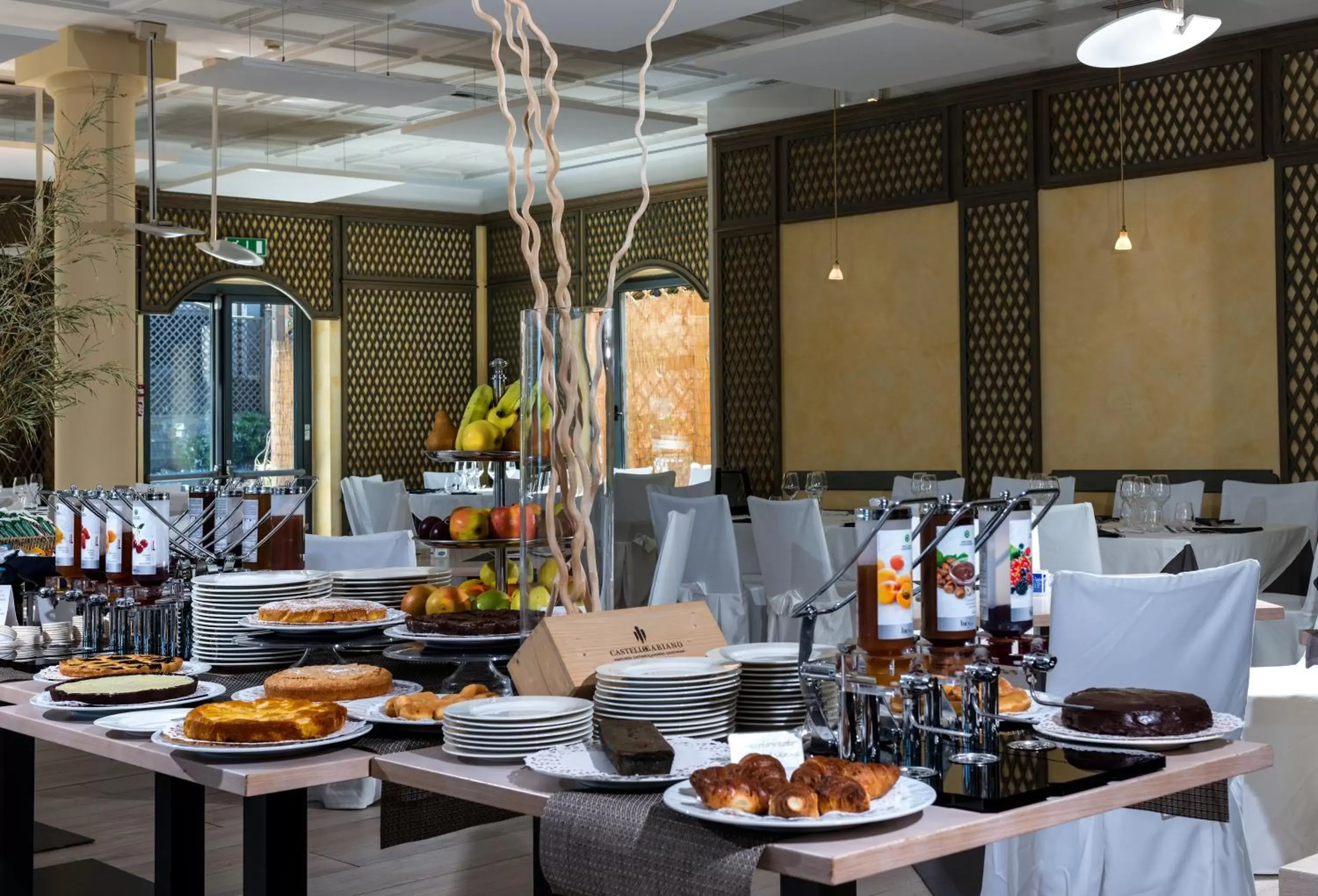 Continental breakfast in Grand Hotel Arenzano