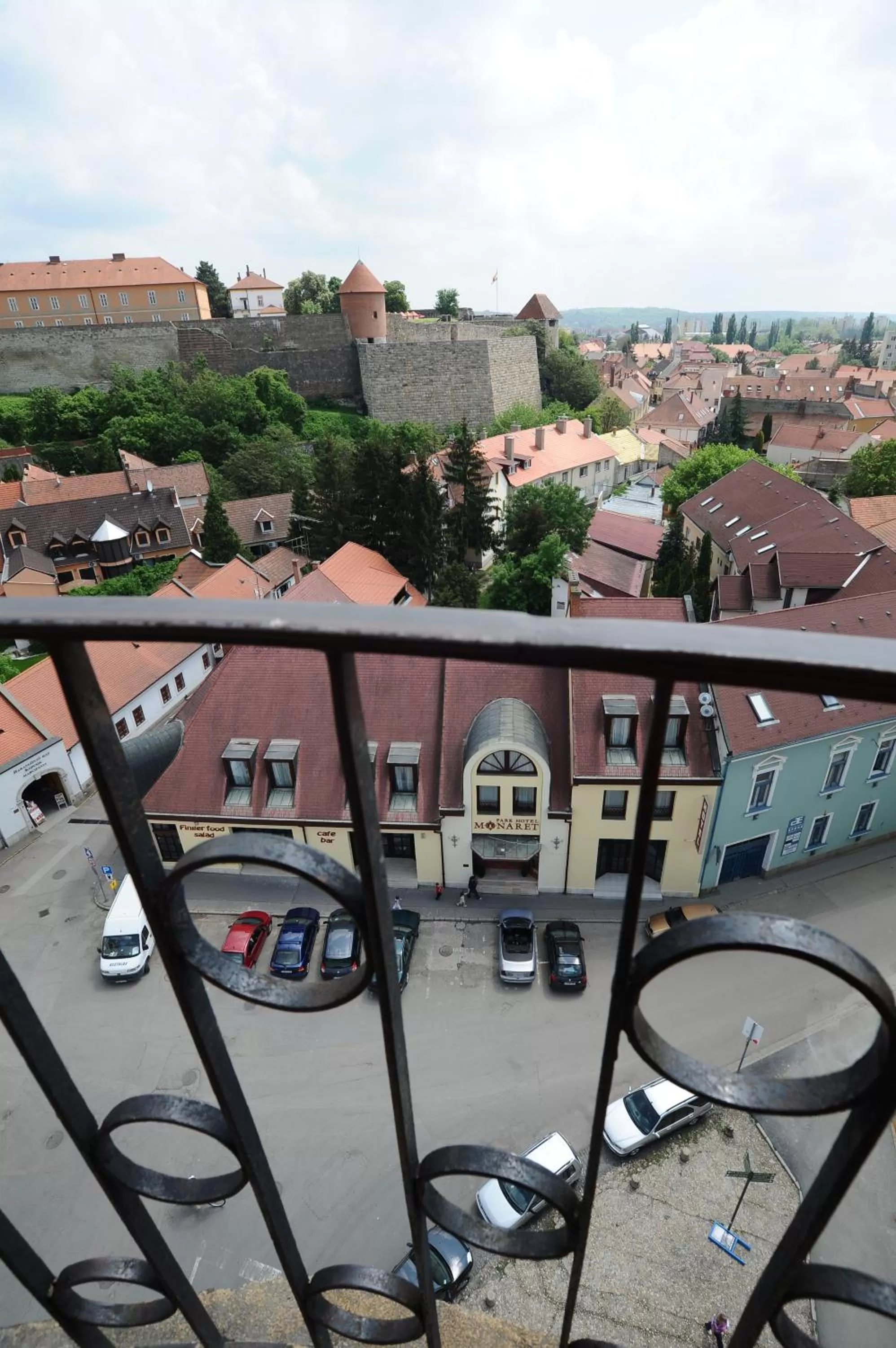 City view in Hotel Minaret&Étterem