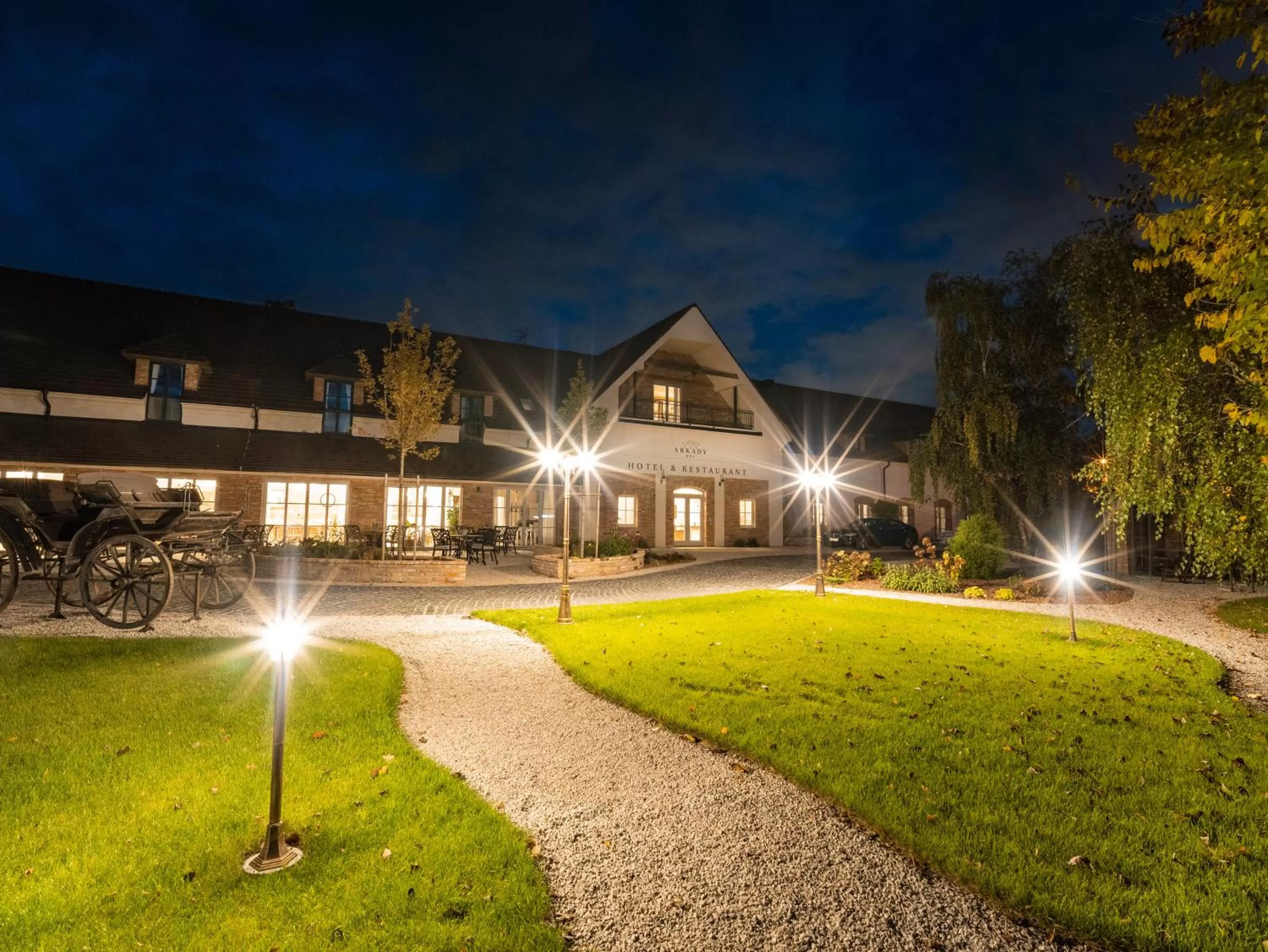 Property building in Arkady Hof Hotel