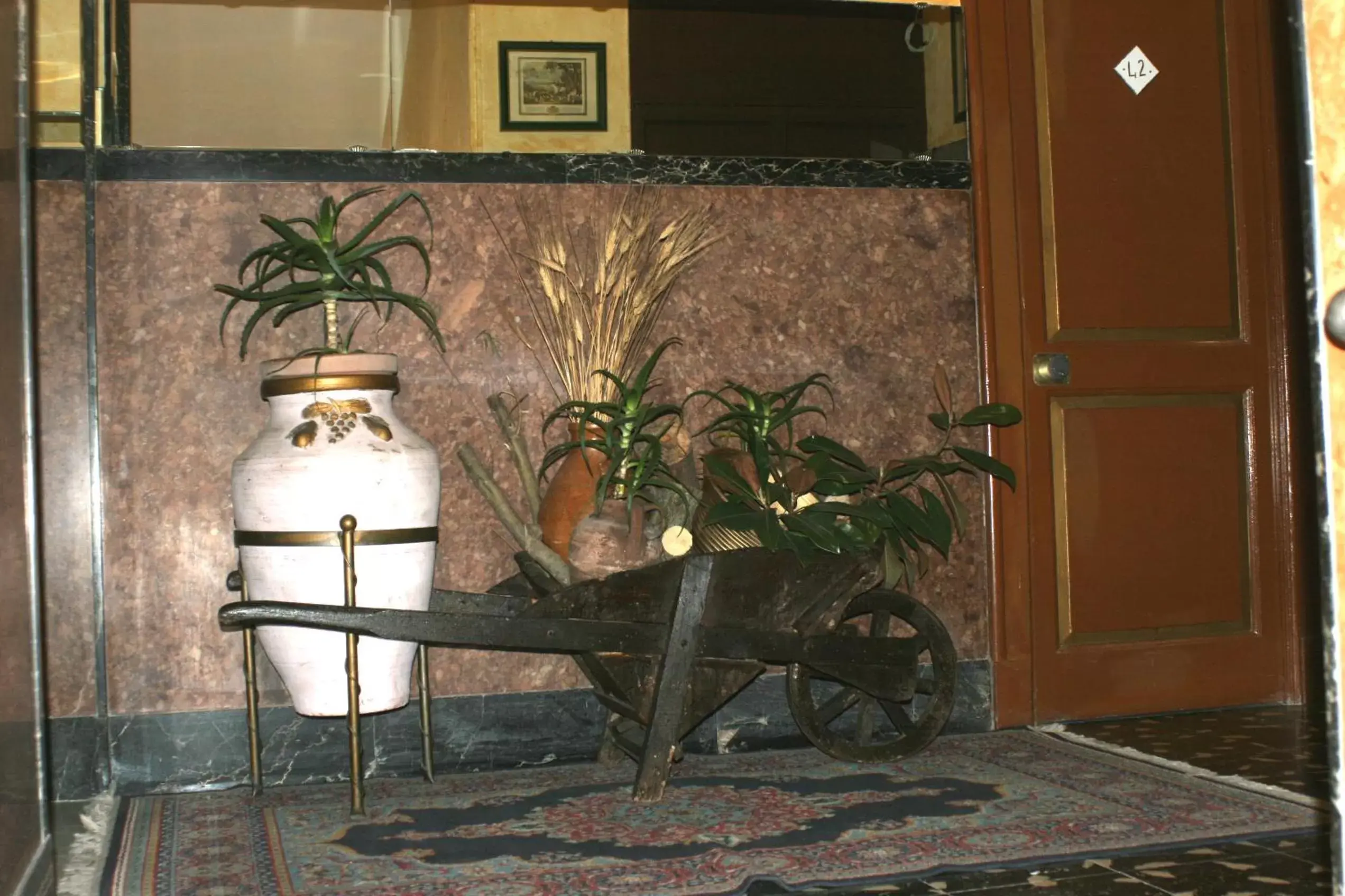 Decorative detail in Hotel Touring