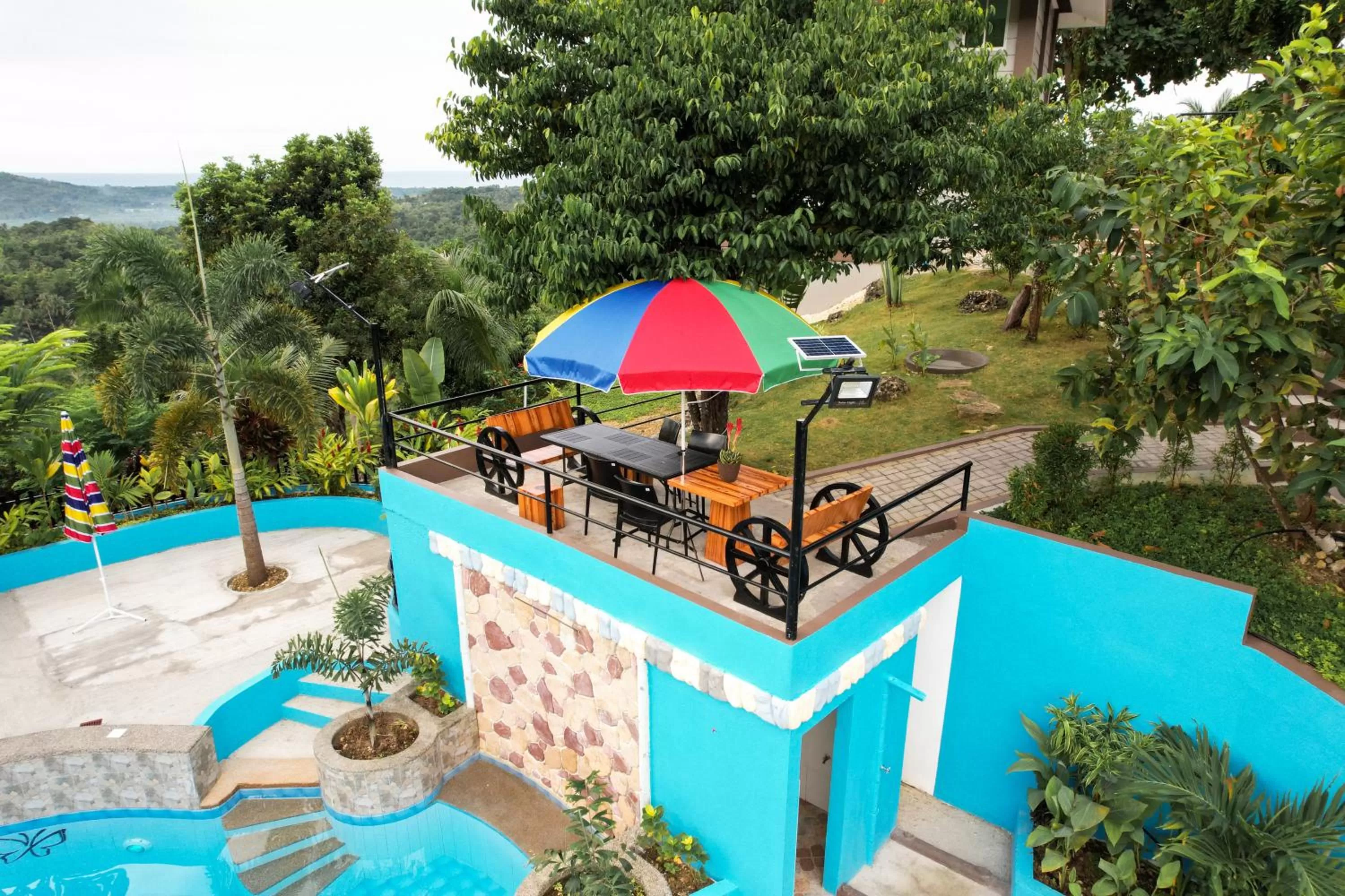 Patio in MS Mountain Cabin