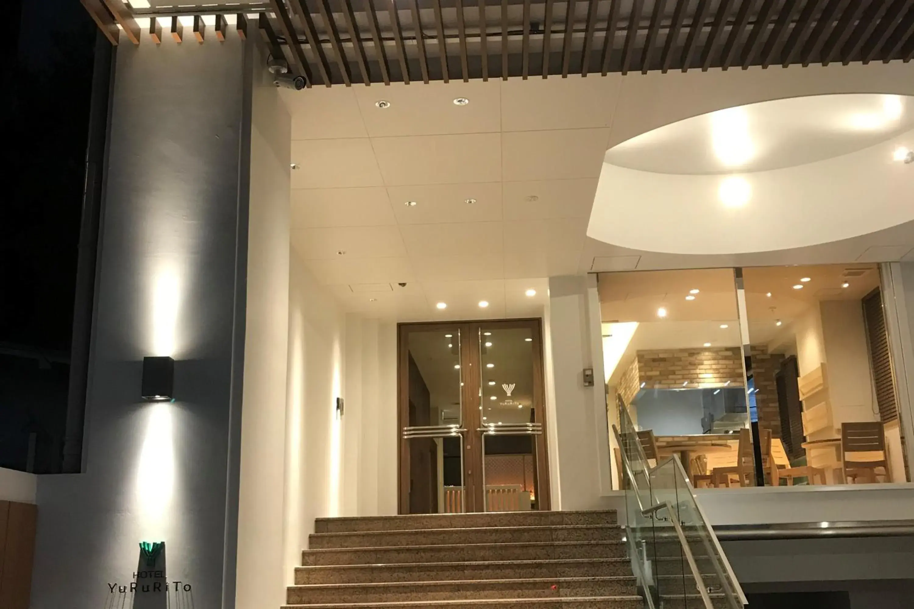 Facade/entrance in Hotel Yururito Osaka