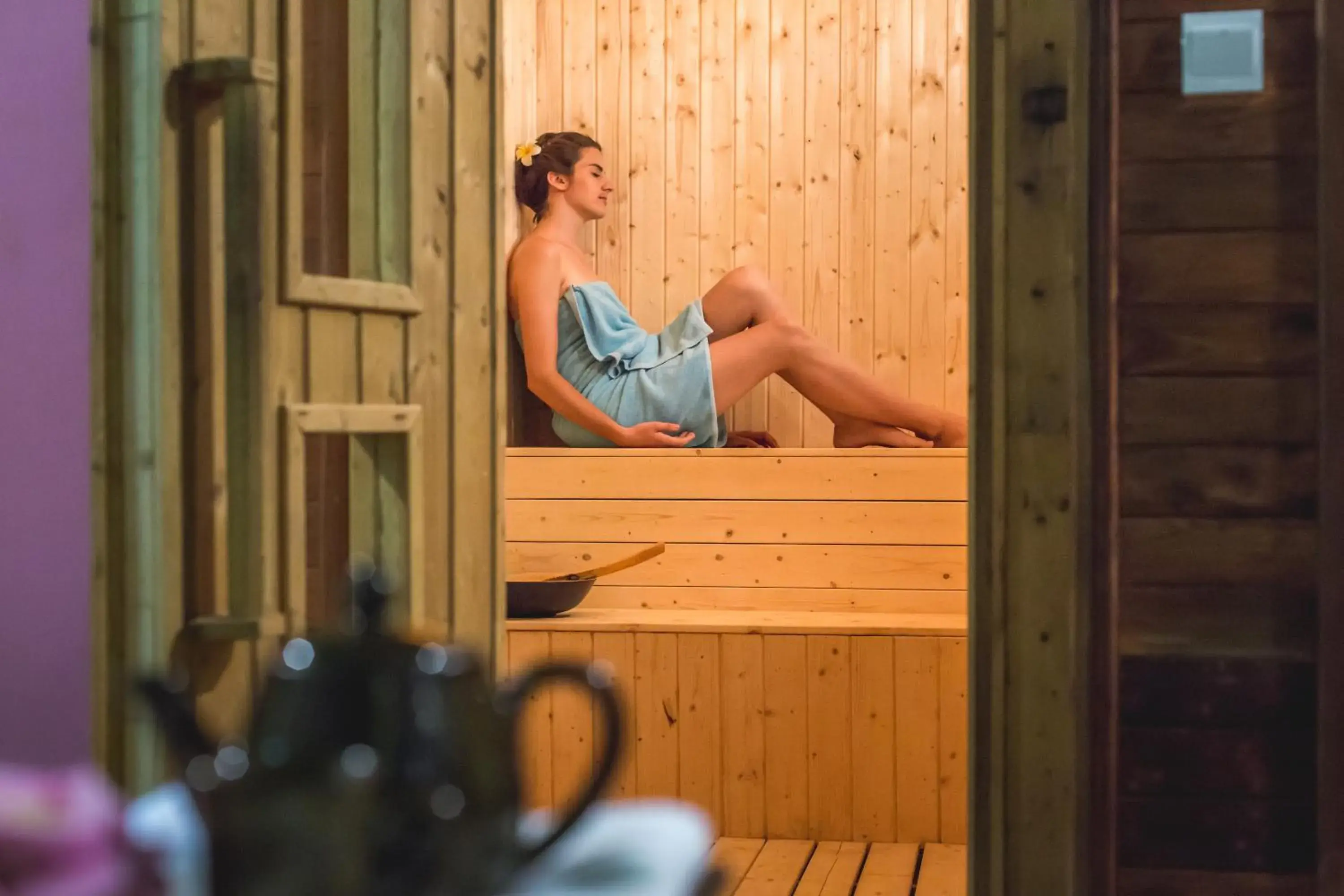 Sauna in Empress Residence Resort and Spa