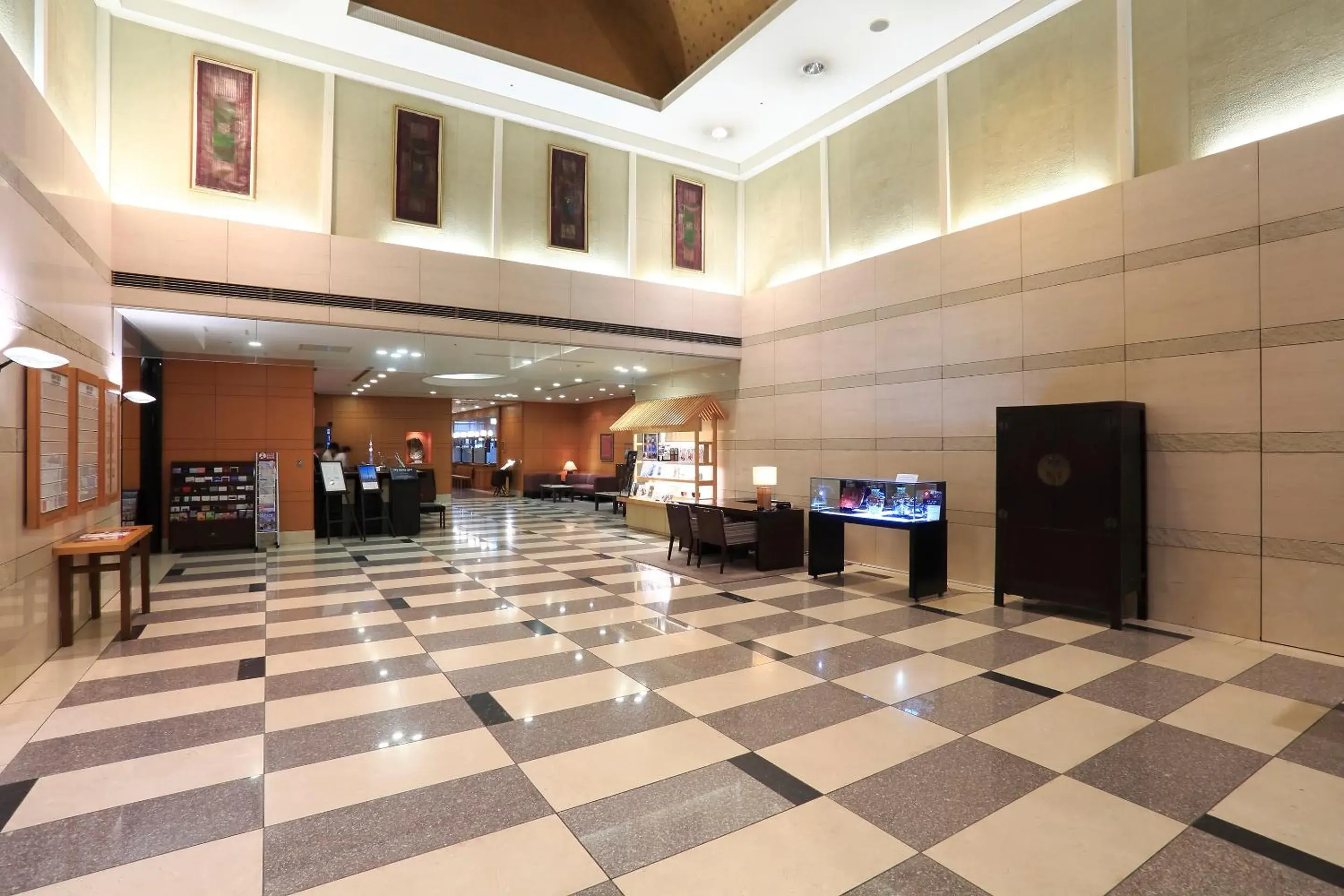 Lobby or reception in Dai-ichi Hotel Ryogoku Lobby or reception in Dai-ichi Hotel Ryogoku