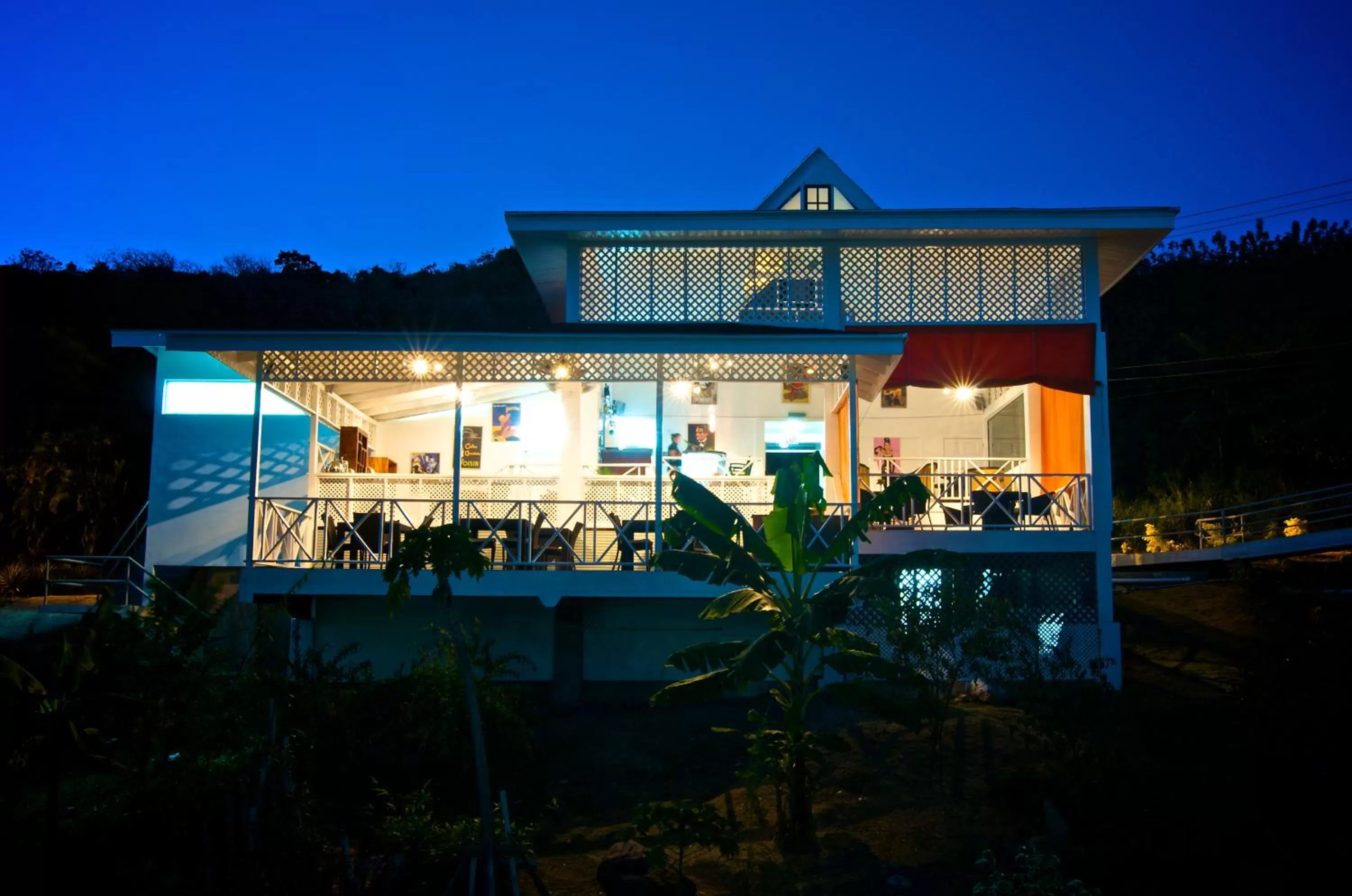 Property building in Half Moon Blue Hotel