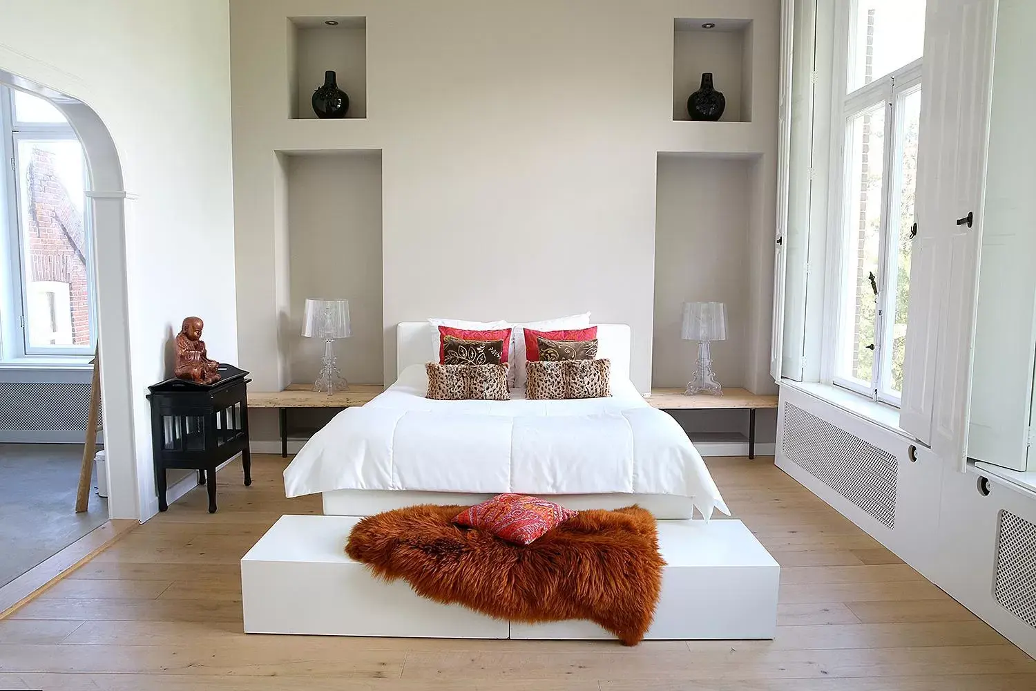 Bedroom, Bed in Villa Polder