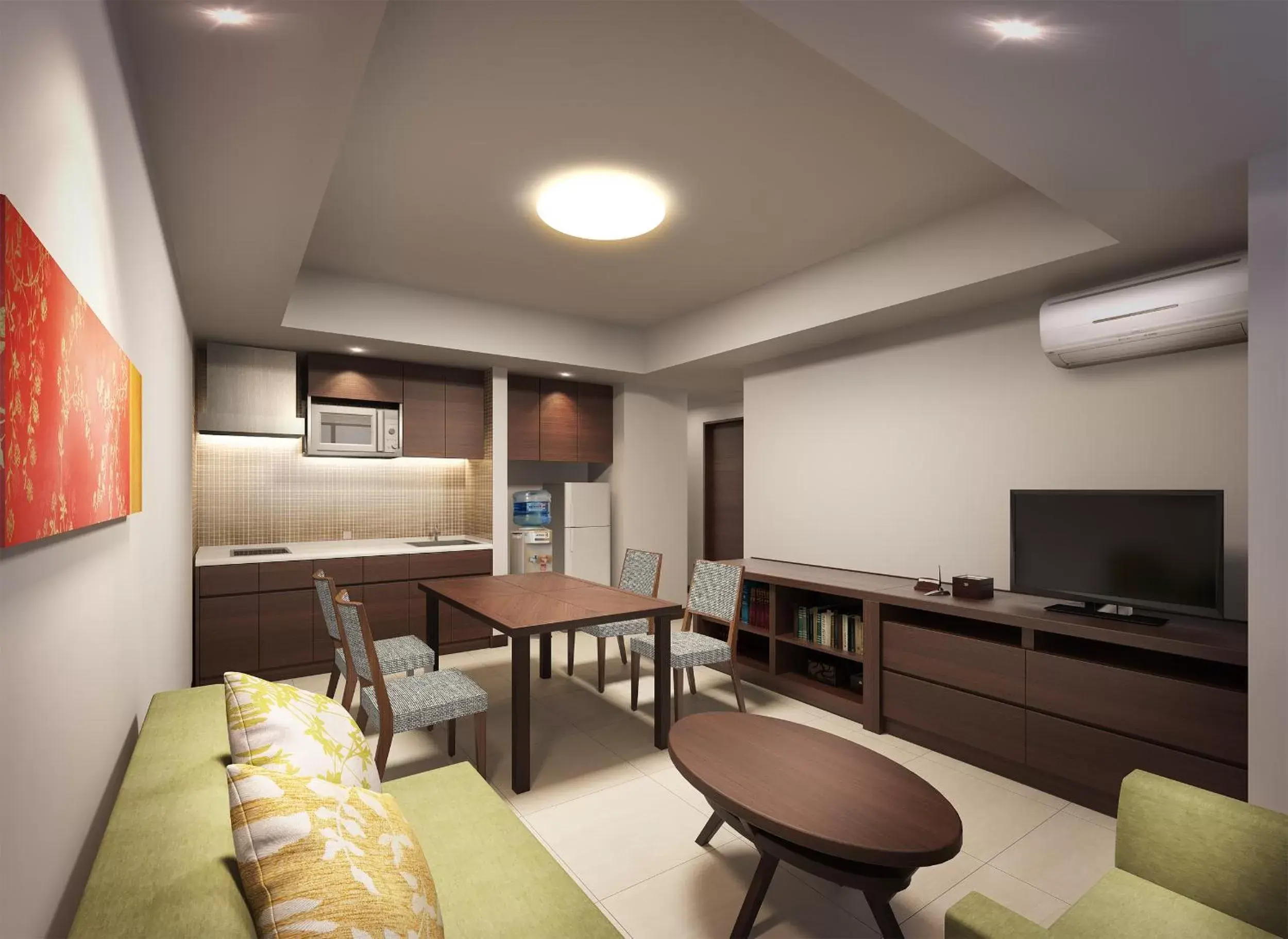 Photo of the whole room, Seating Area in Axia South Cikarang Service Apartment