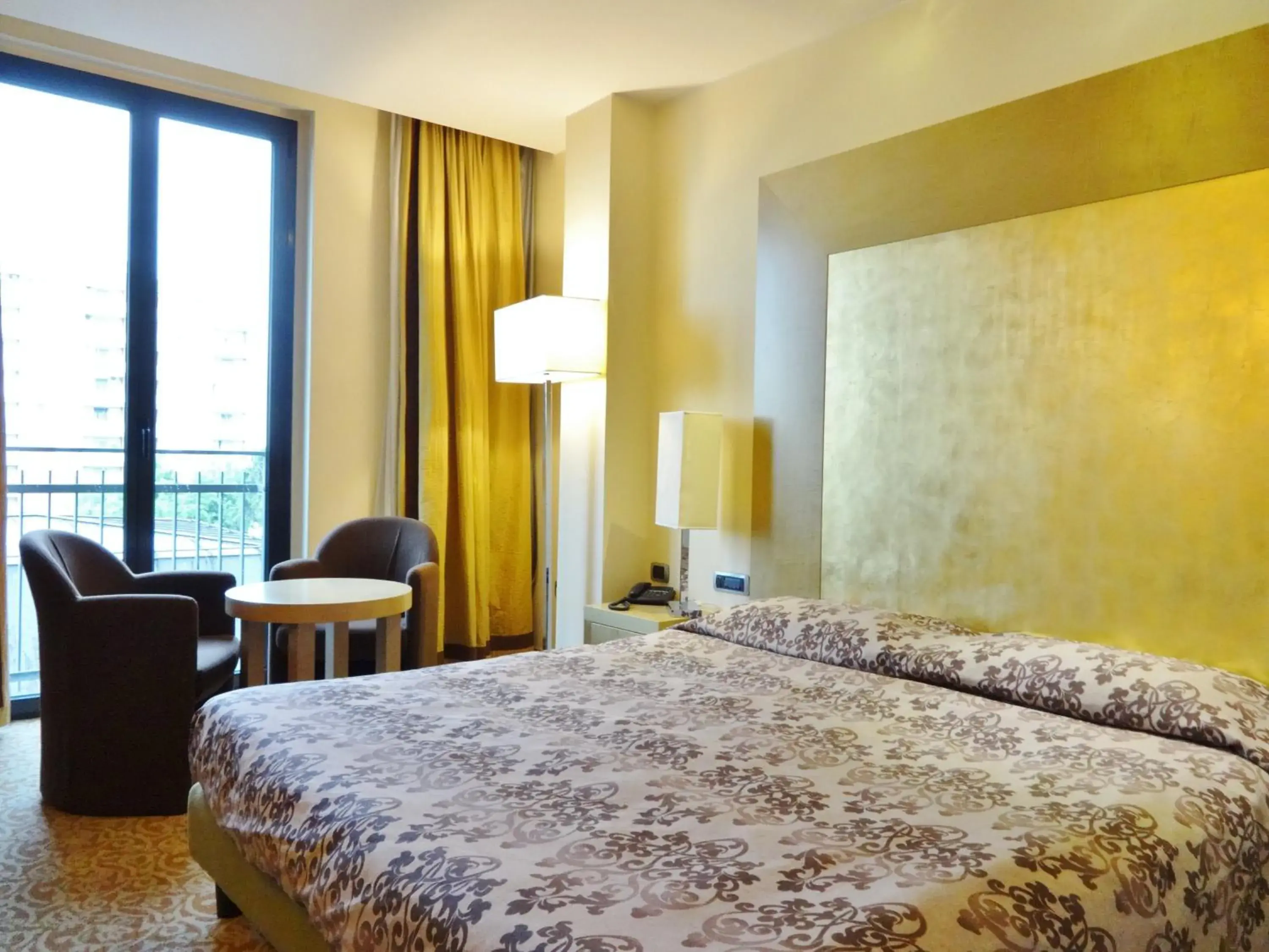 Bed in Hotel Tiffany Milano