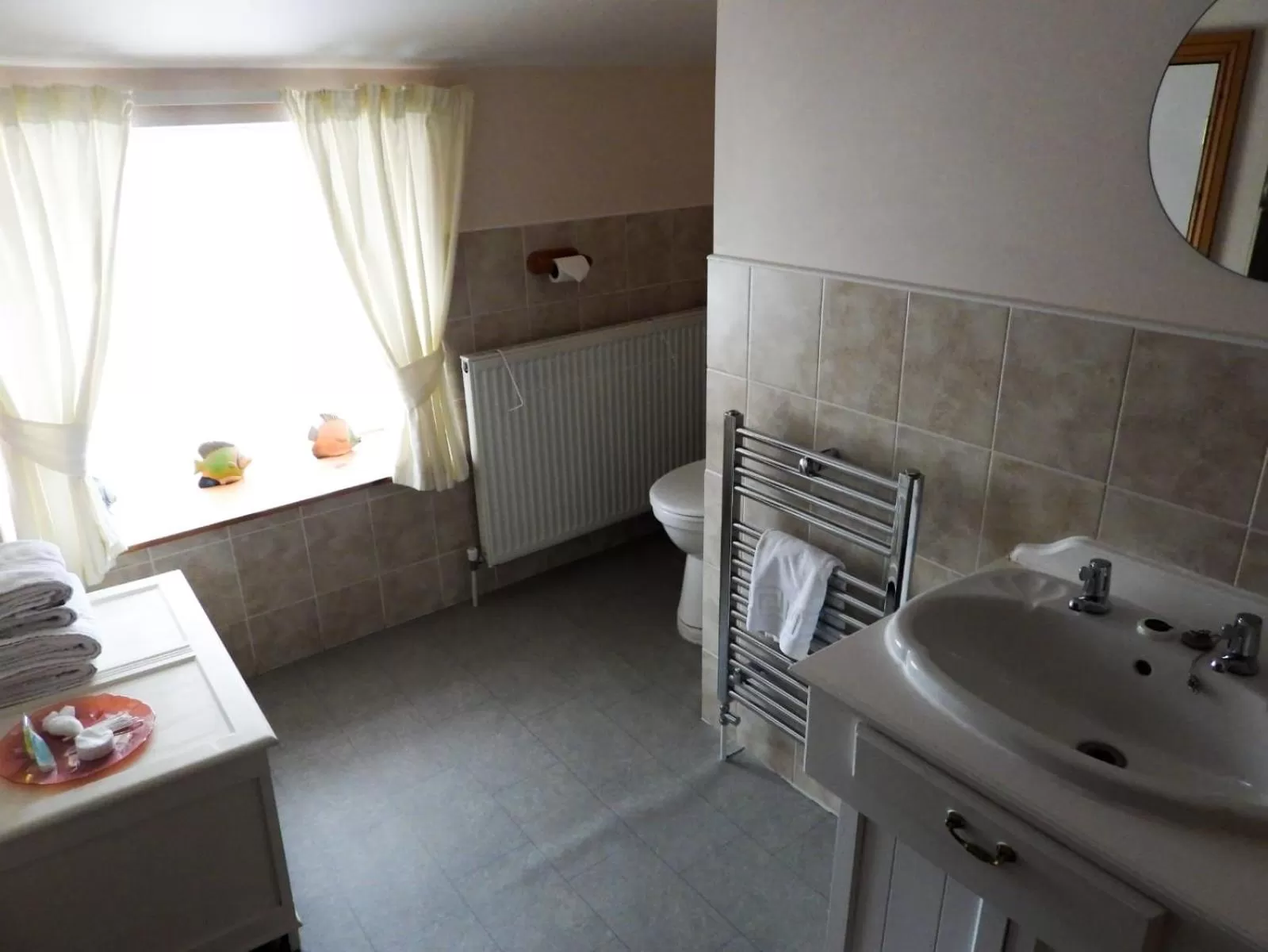 Bathroom in Crab pot cottage
