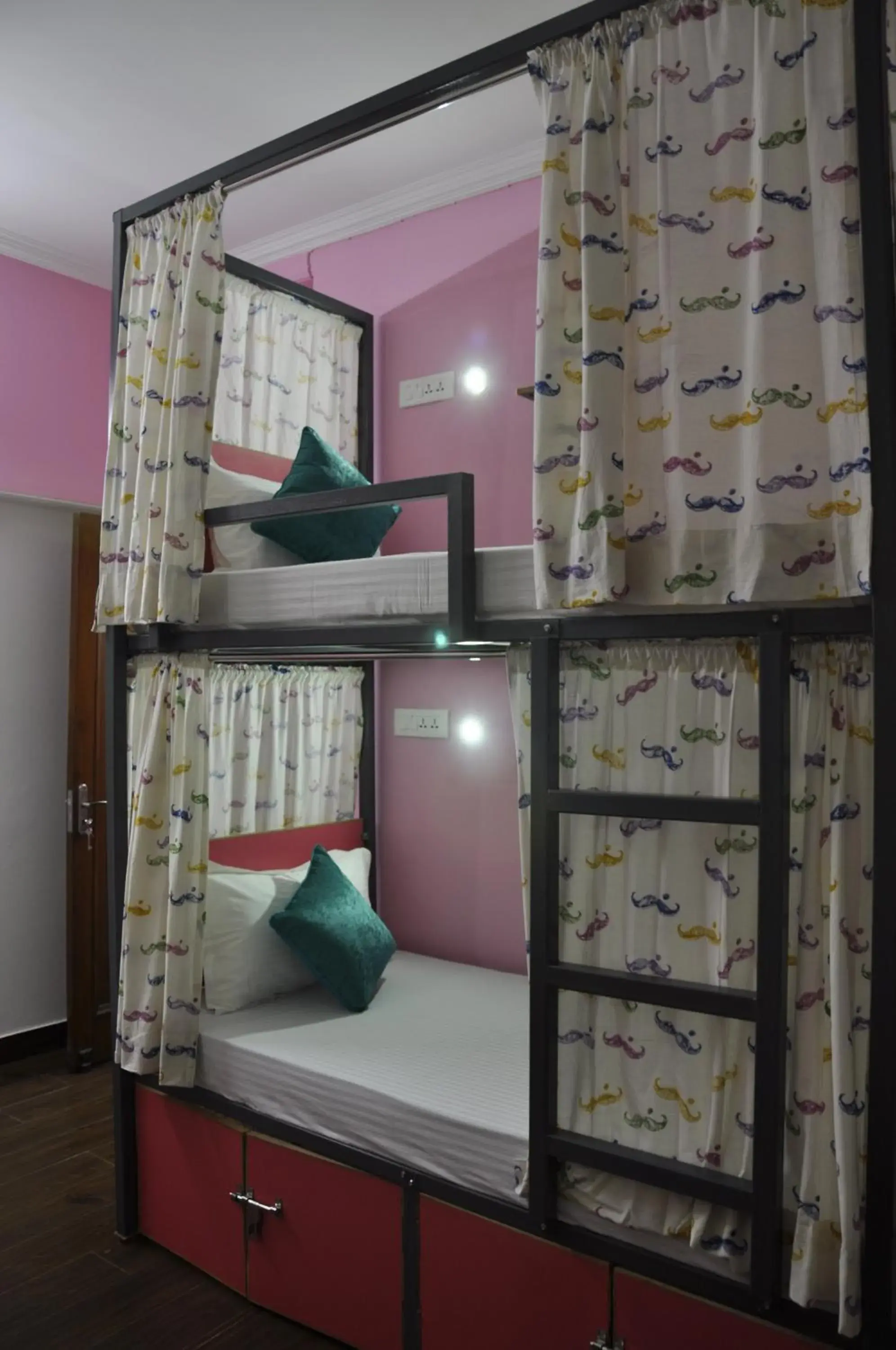 Bunk Bed in Moustache Hostel Delhi