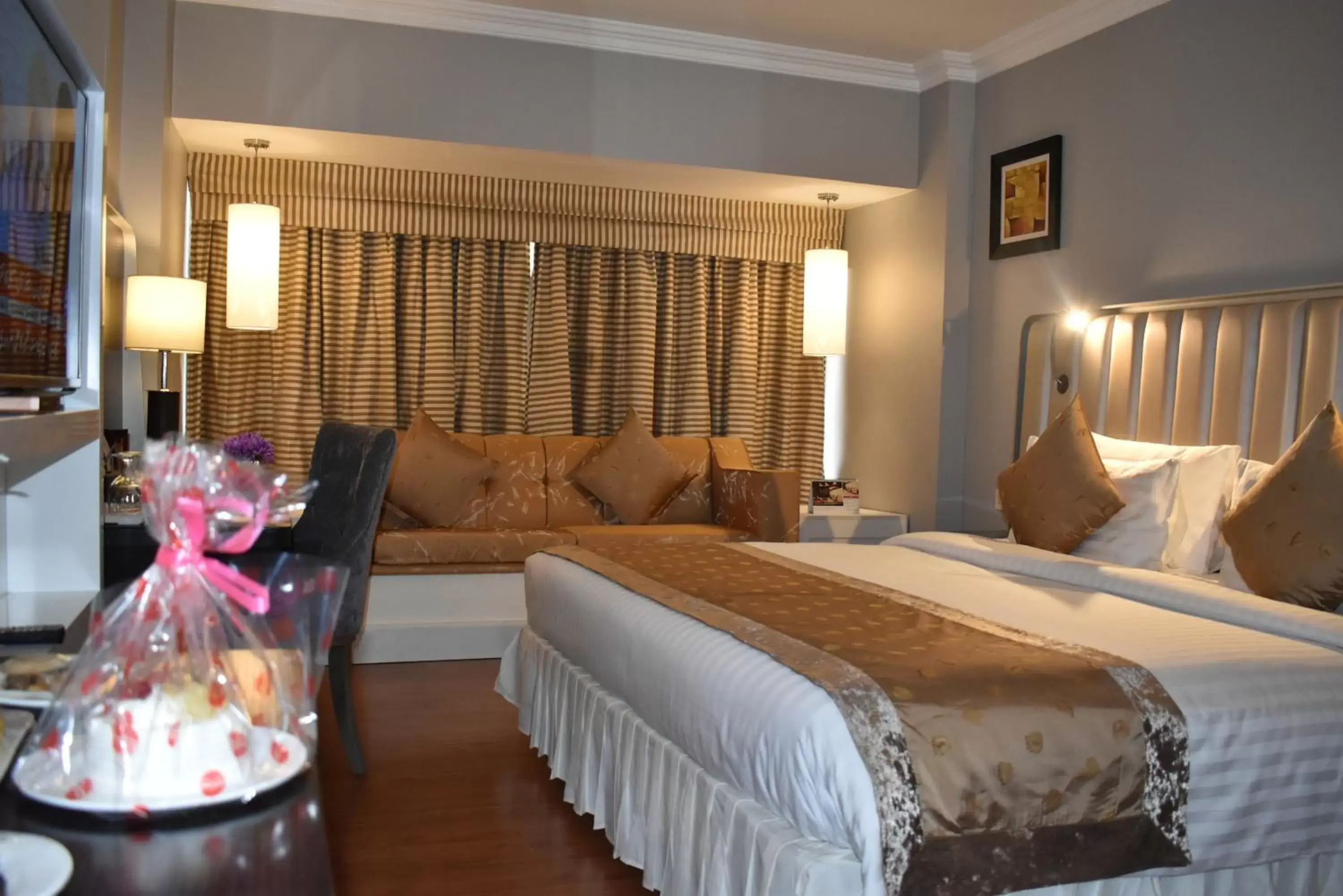 Bed in Ramada Plaza by Wyndham Karachi Airport Hotel Bed in Ramada Plaza by Wyndham Karachi Airport Hotel
