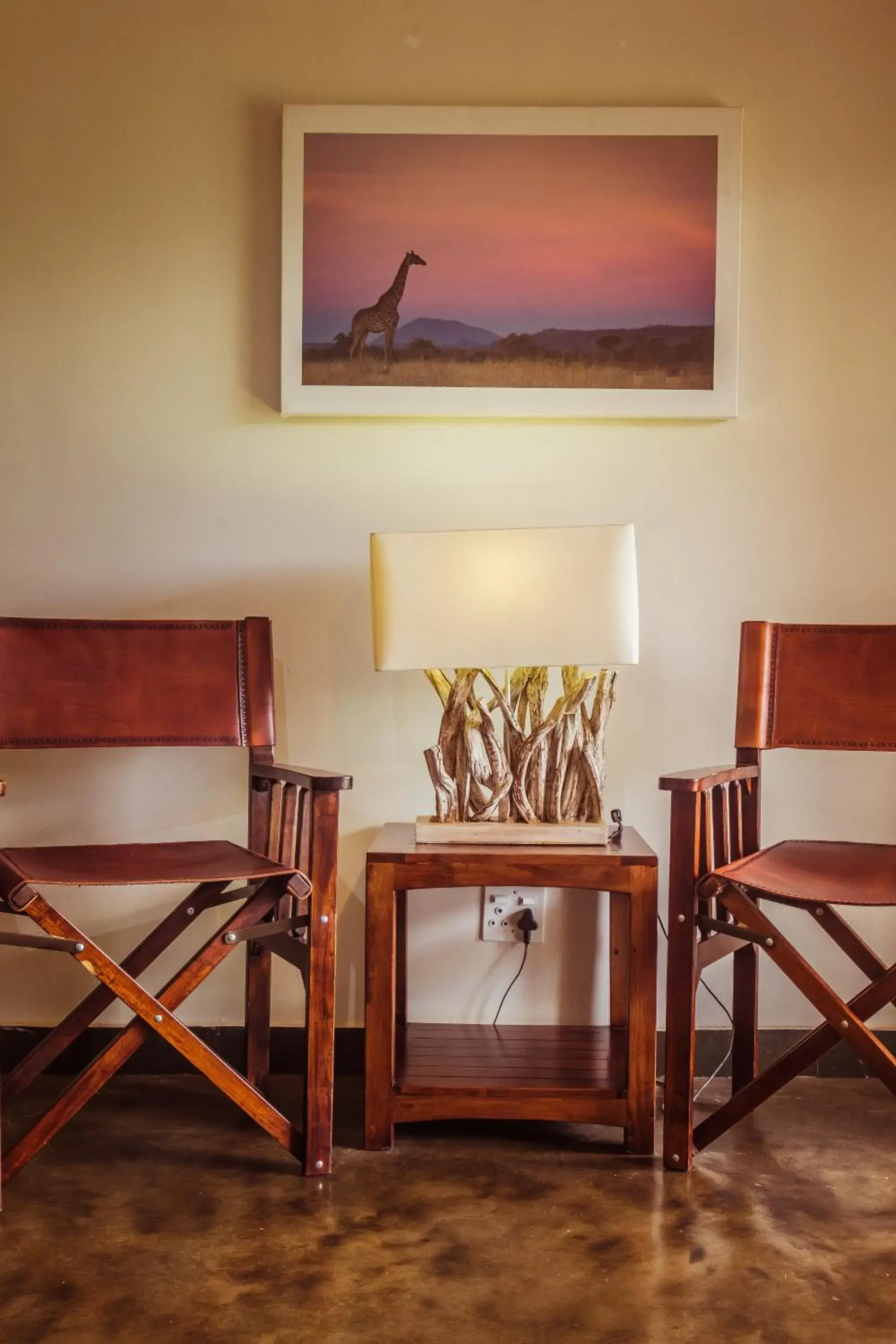 Decorative detail, Seating Area in Bushveld Terrace - Hotel on Kruger