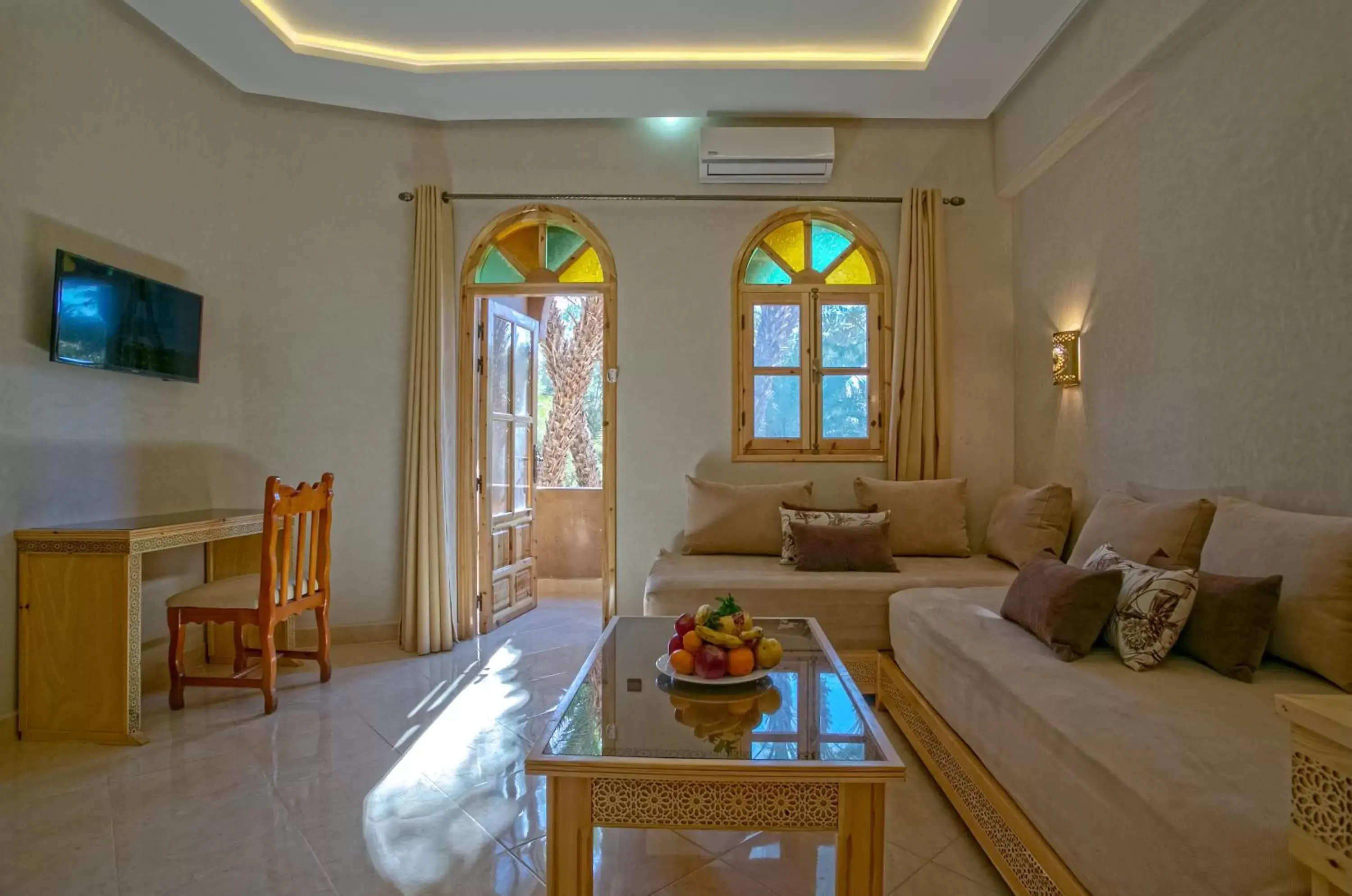 Seating Area in Kasbah Sirocco