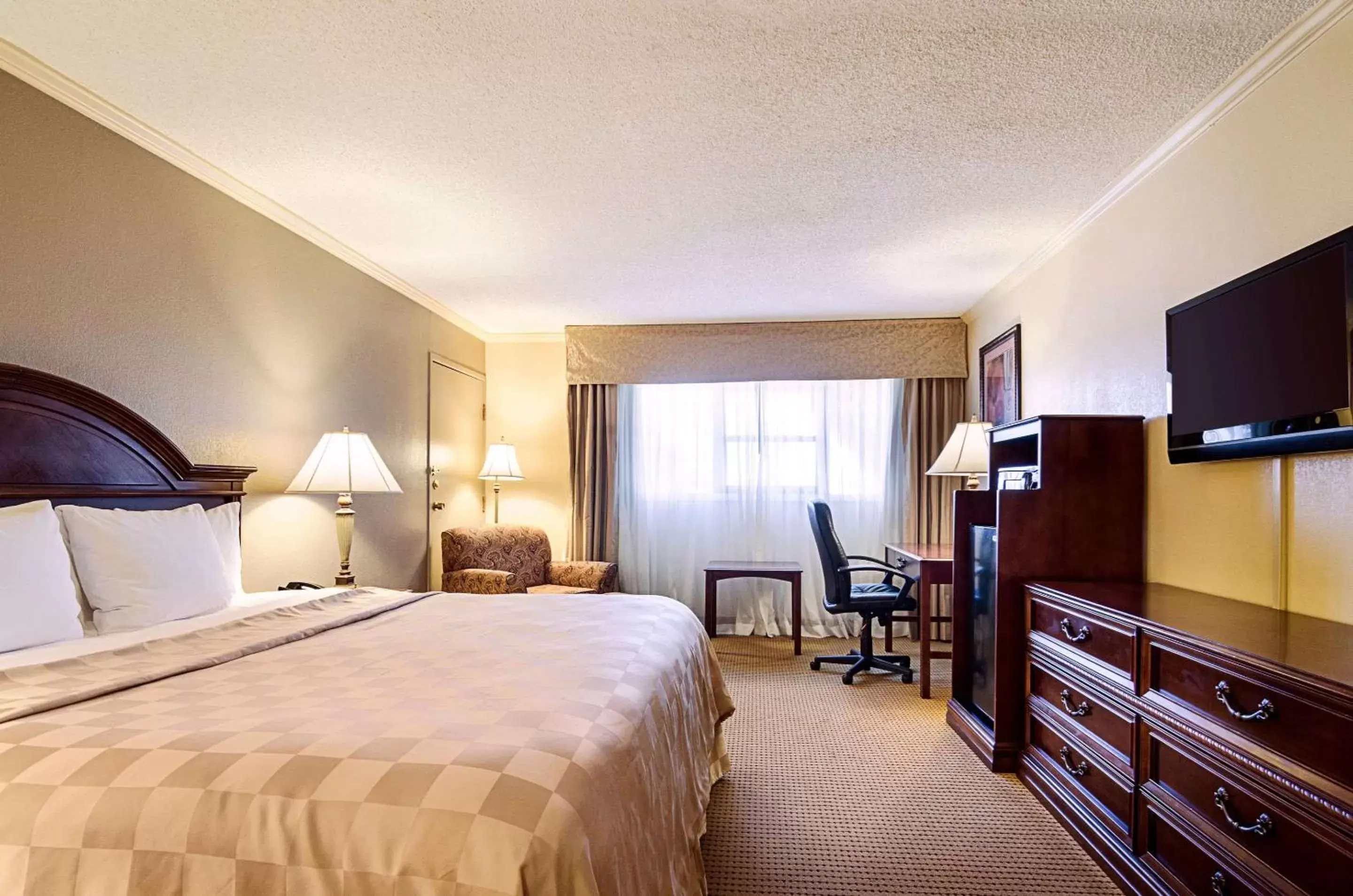 Photo of the whole room, TV/Entertainment Center in Clarion Inn Garden City