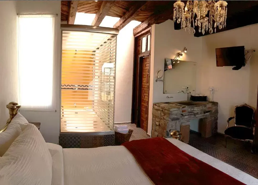 Bed in Hotel Boutique Posada XVII