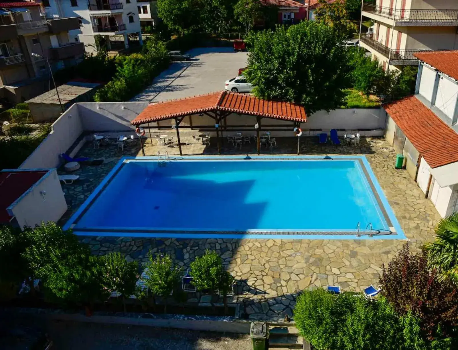 Swimming pool, Pool View in Hotel Edelweiss