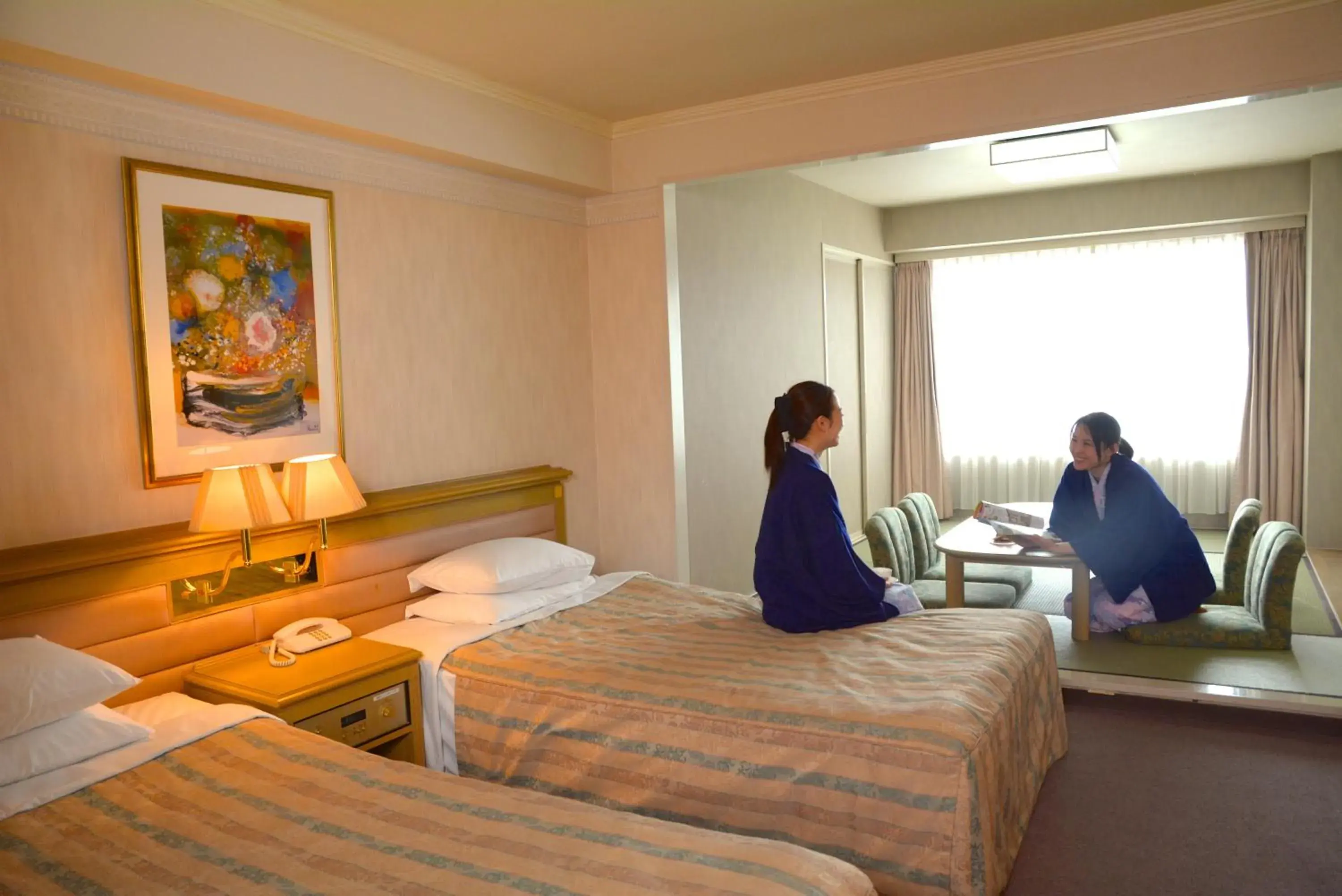 Living room in Hotel Listel Inawashiro Wing Tower