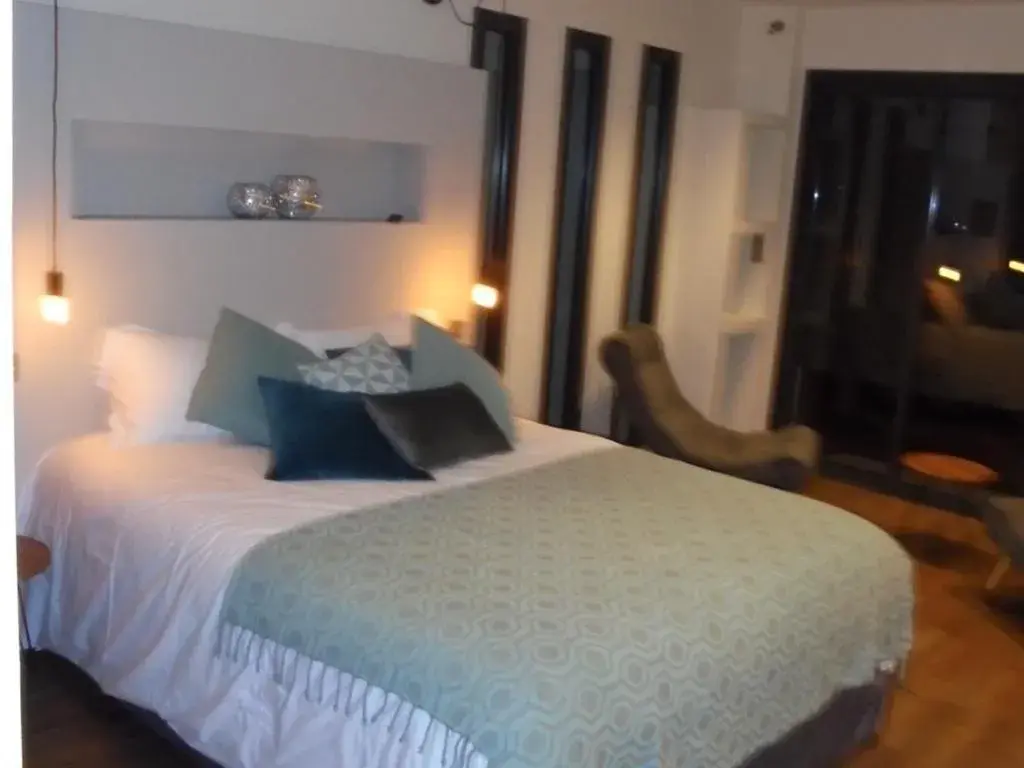 Bedroom, Bed in Maison d'hôtes Bastia
