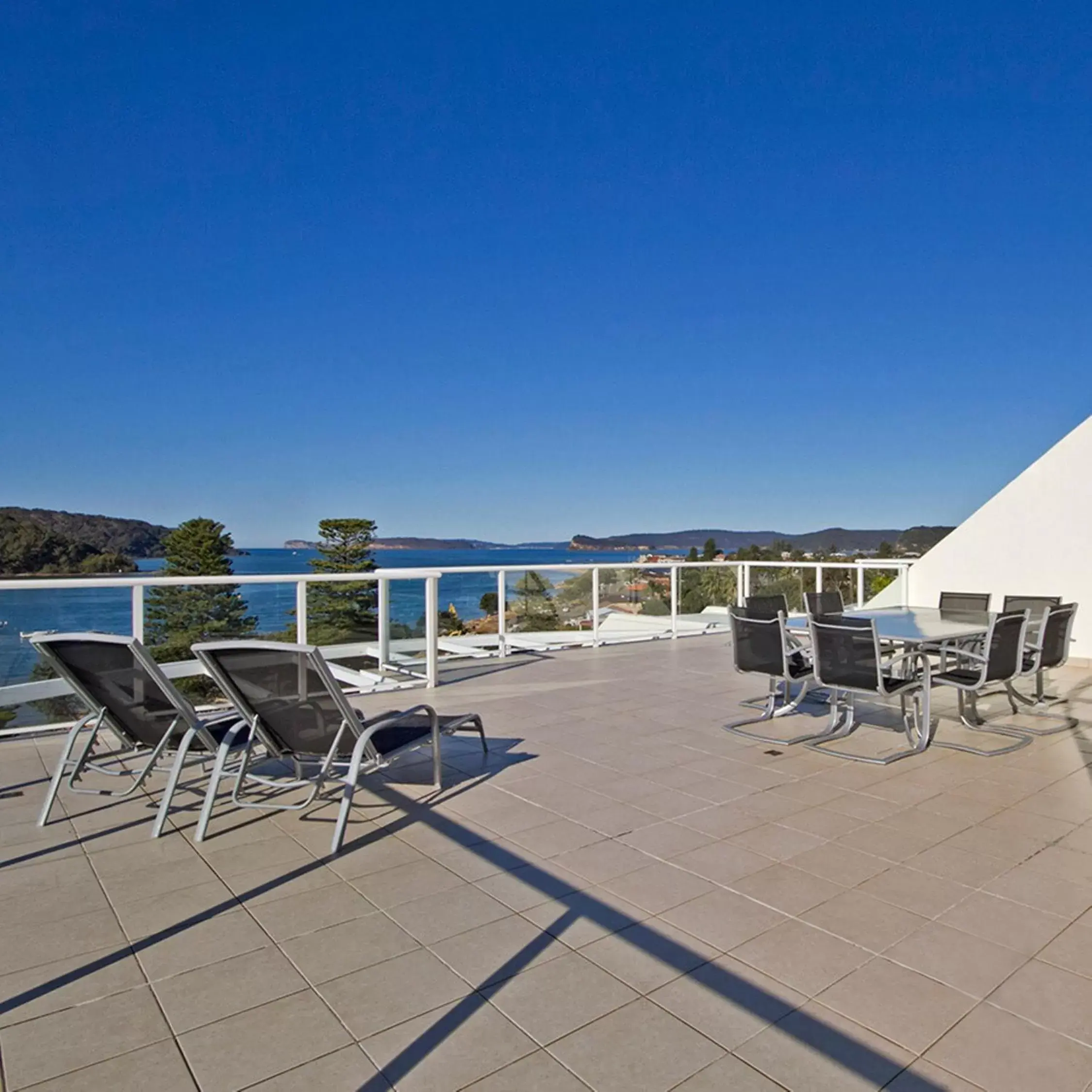 Balcony/Terrace in Mantra Ettalong Beach