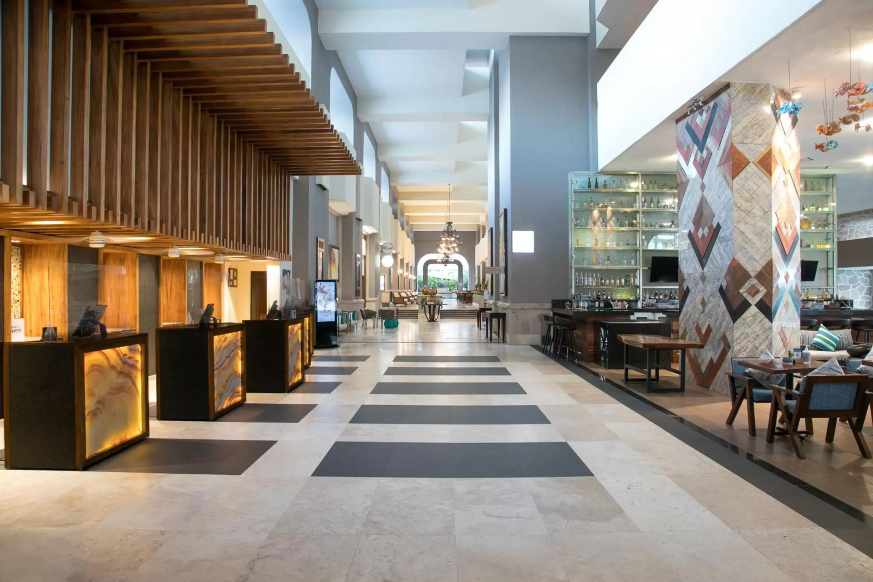 Lobby or reception in Marriott Puerto Vallarta Resort & Spa