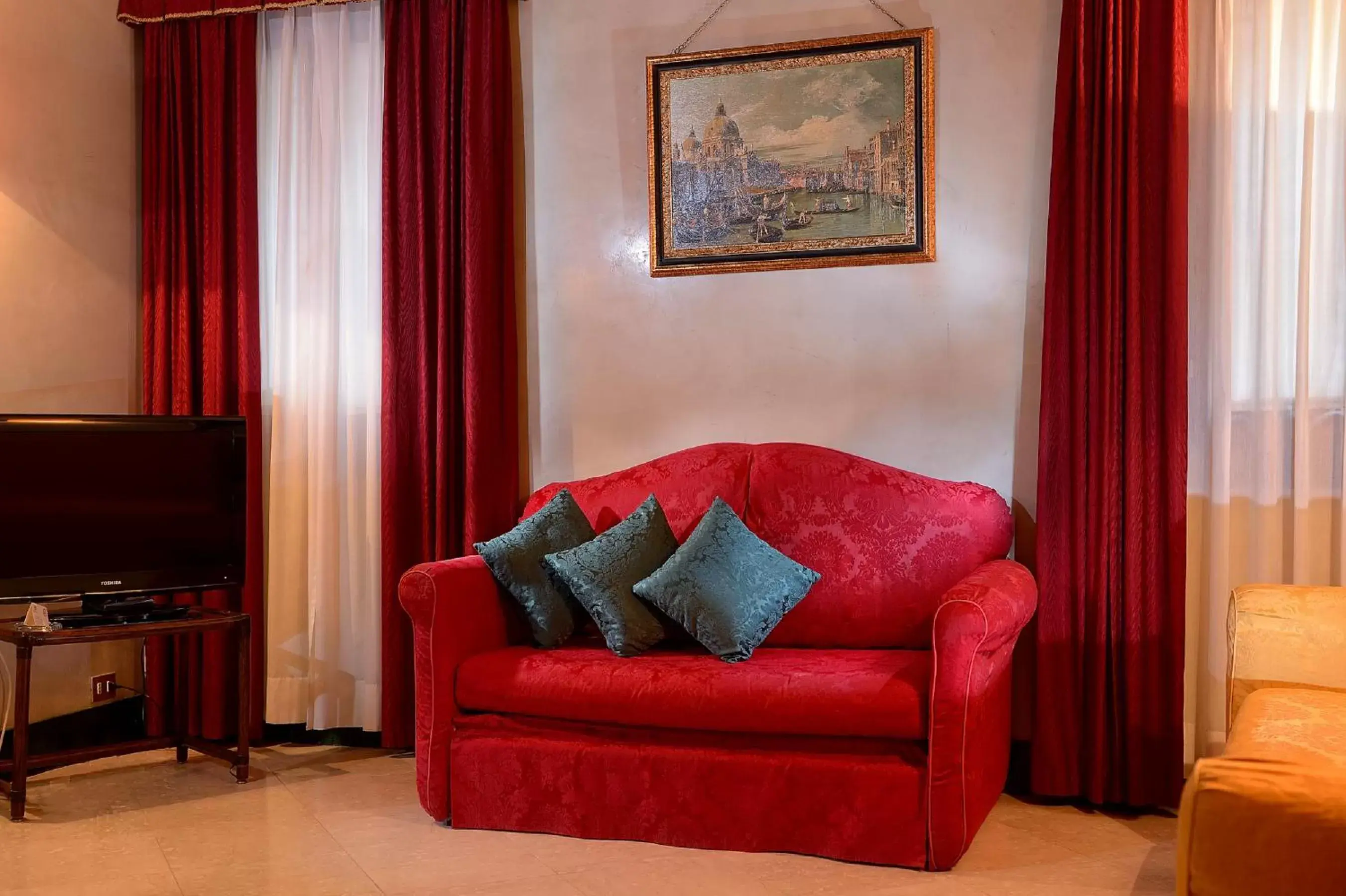 Living room, Seating Area in Palazzo del Giglio