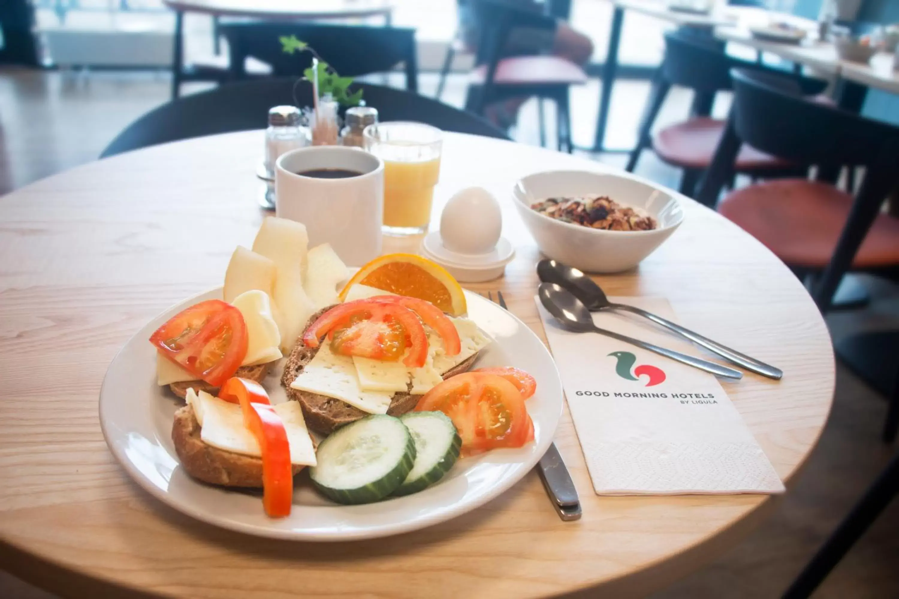 Buffet breakfast in Good Morning+ Halmstad