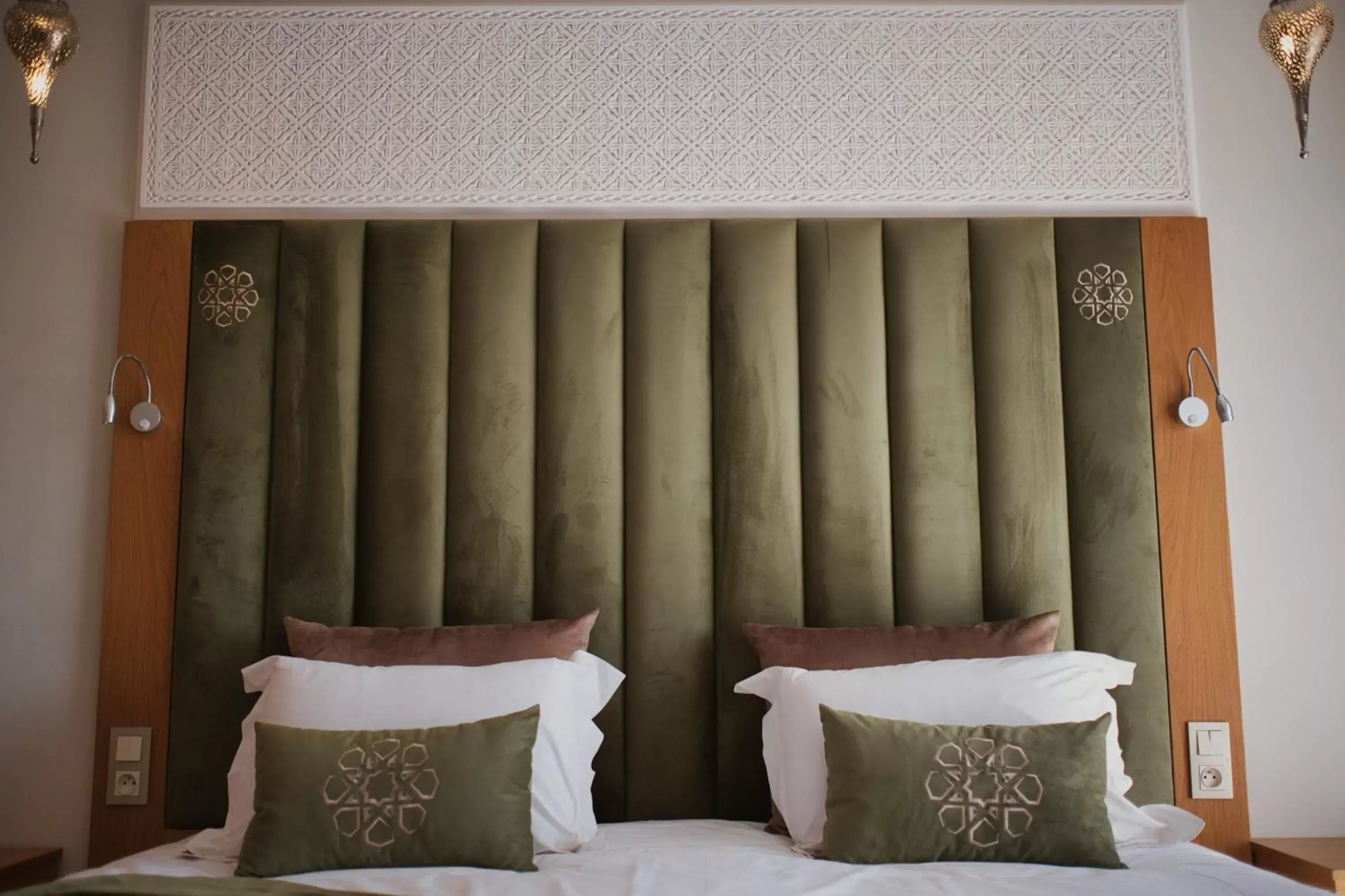 Bed in Diwane Hotel & Spa Marrakech