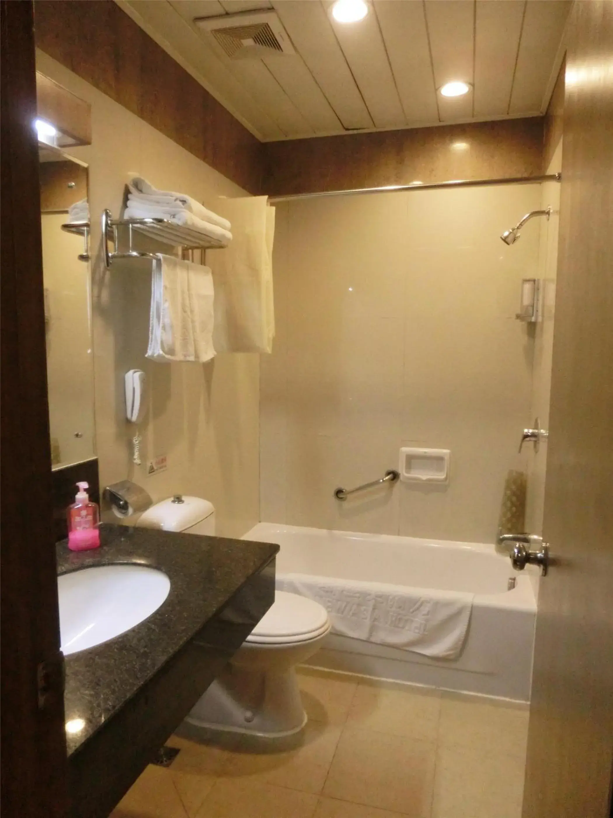 Bathroom in New Asia Hotel