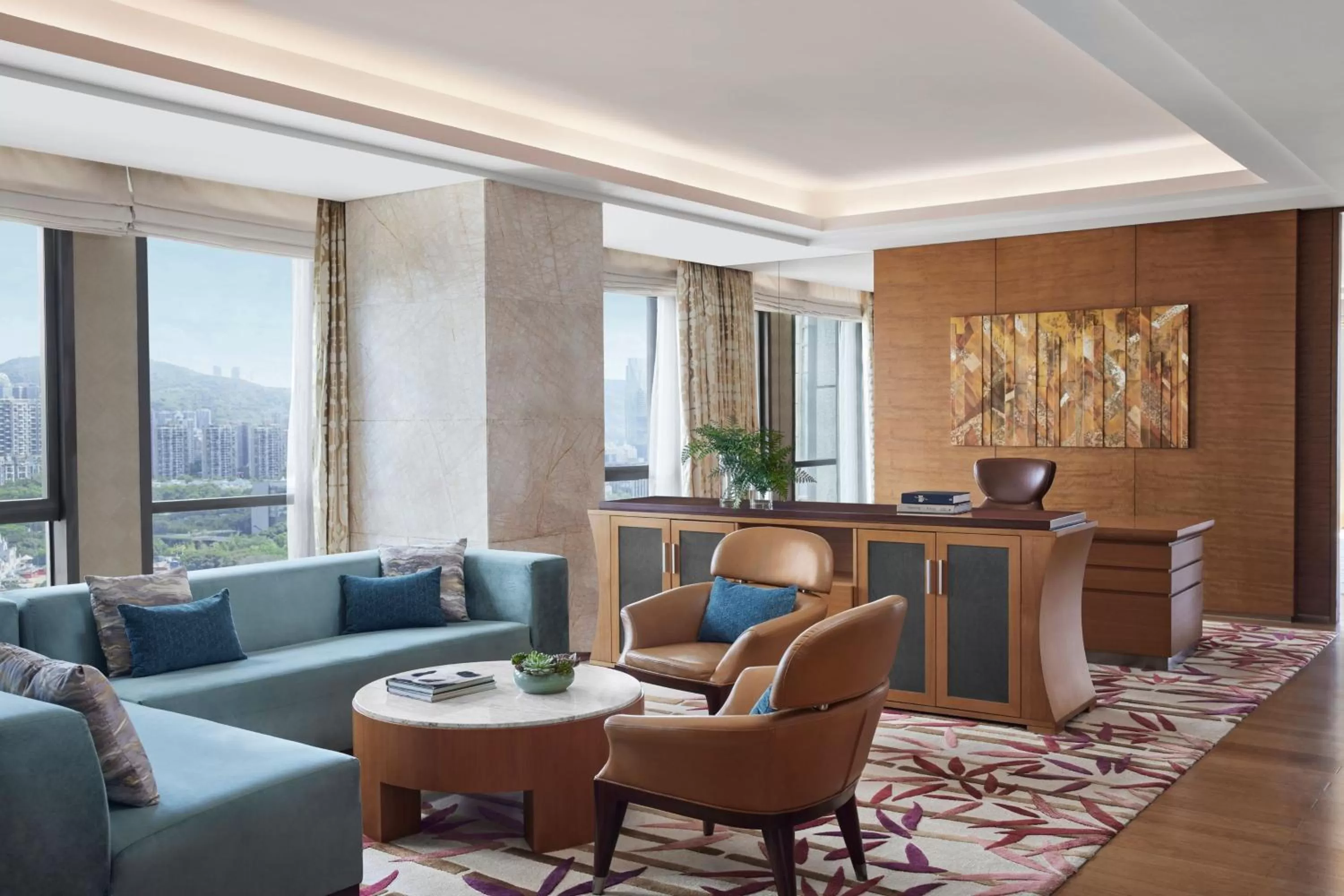 Living room in JW Marriott Hotel Shenzhen