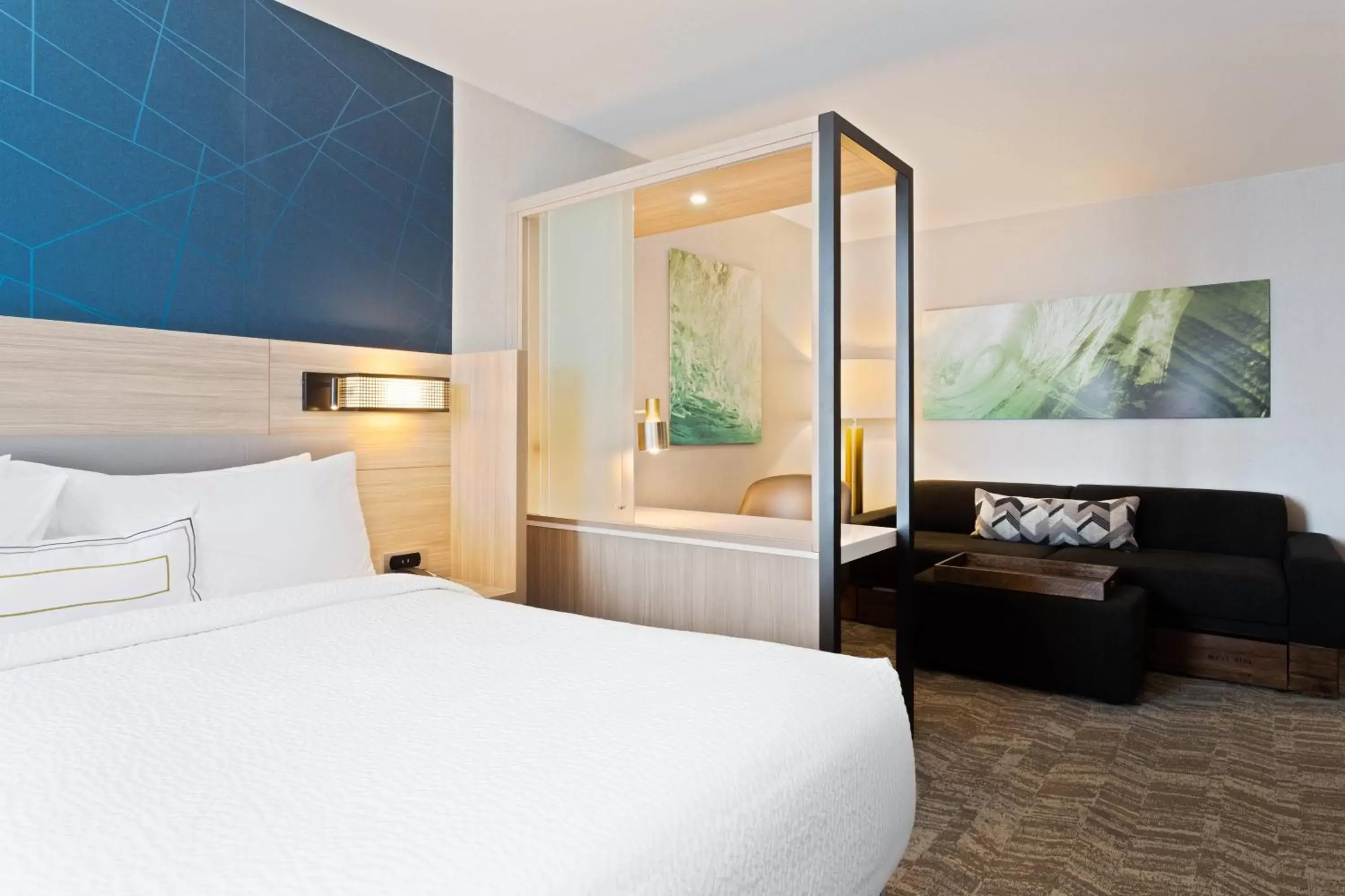 Bedroom, Bed in SpringHill Suites by Marriott Ocala