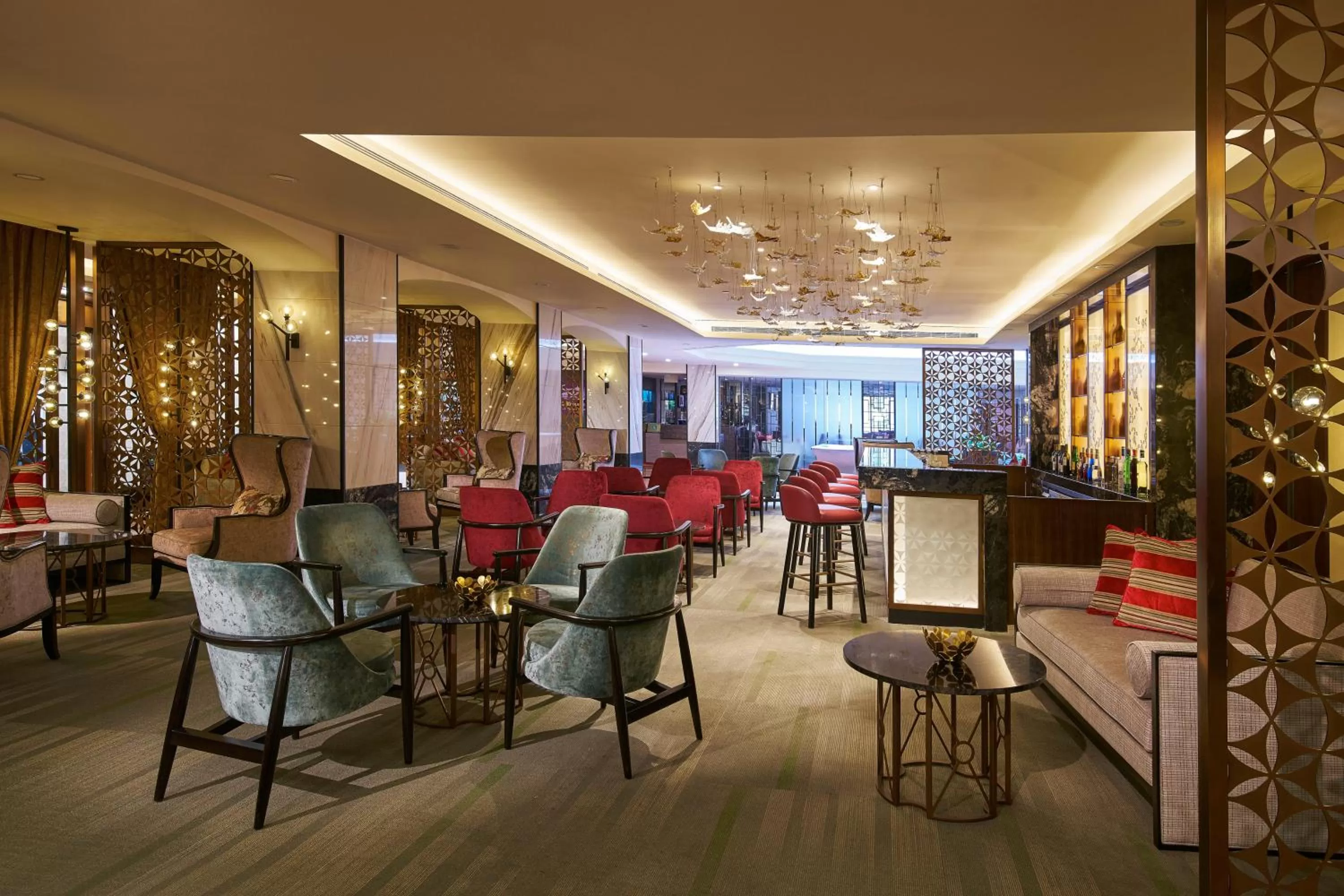 Lounge or bar in Orchard Rendezvous Hotel by Far East Hospitality